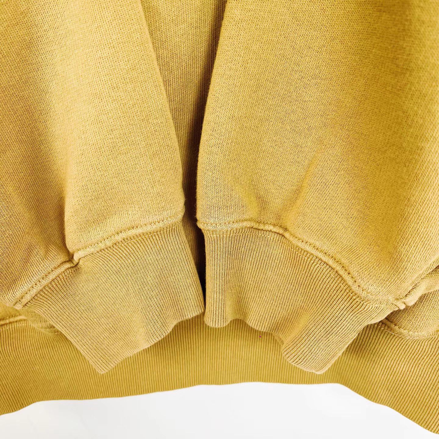 Balenciaga Balenciaga Khaki Wheat Logo Print Hoodie K12 Size US XS / EU 42 / 0 - 4 Thumbnail