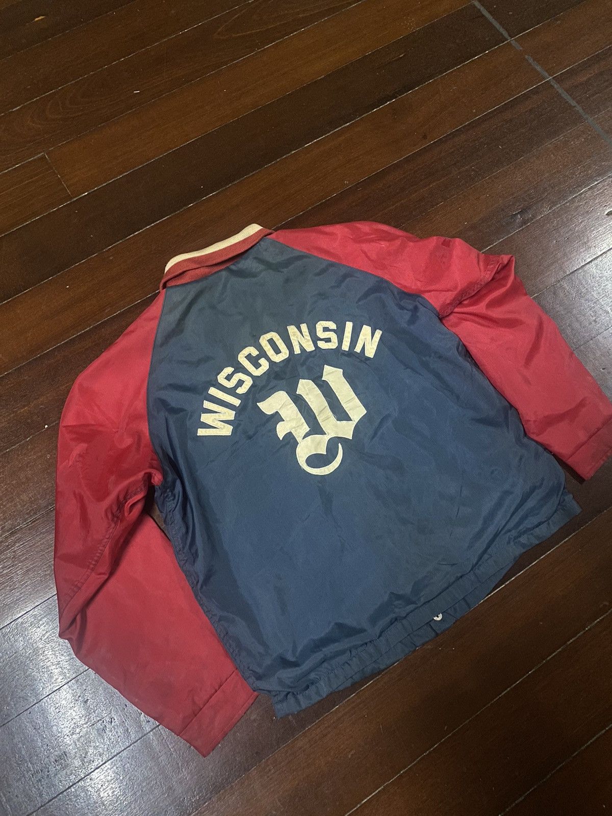 Sugar Cane Vtg Sugar Cane Style Eye wisconsin Embroidery Varsity Jacket Size US XL / EU 56 / 4 - 2 Thumbnail