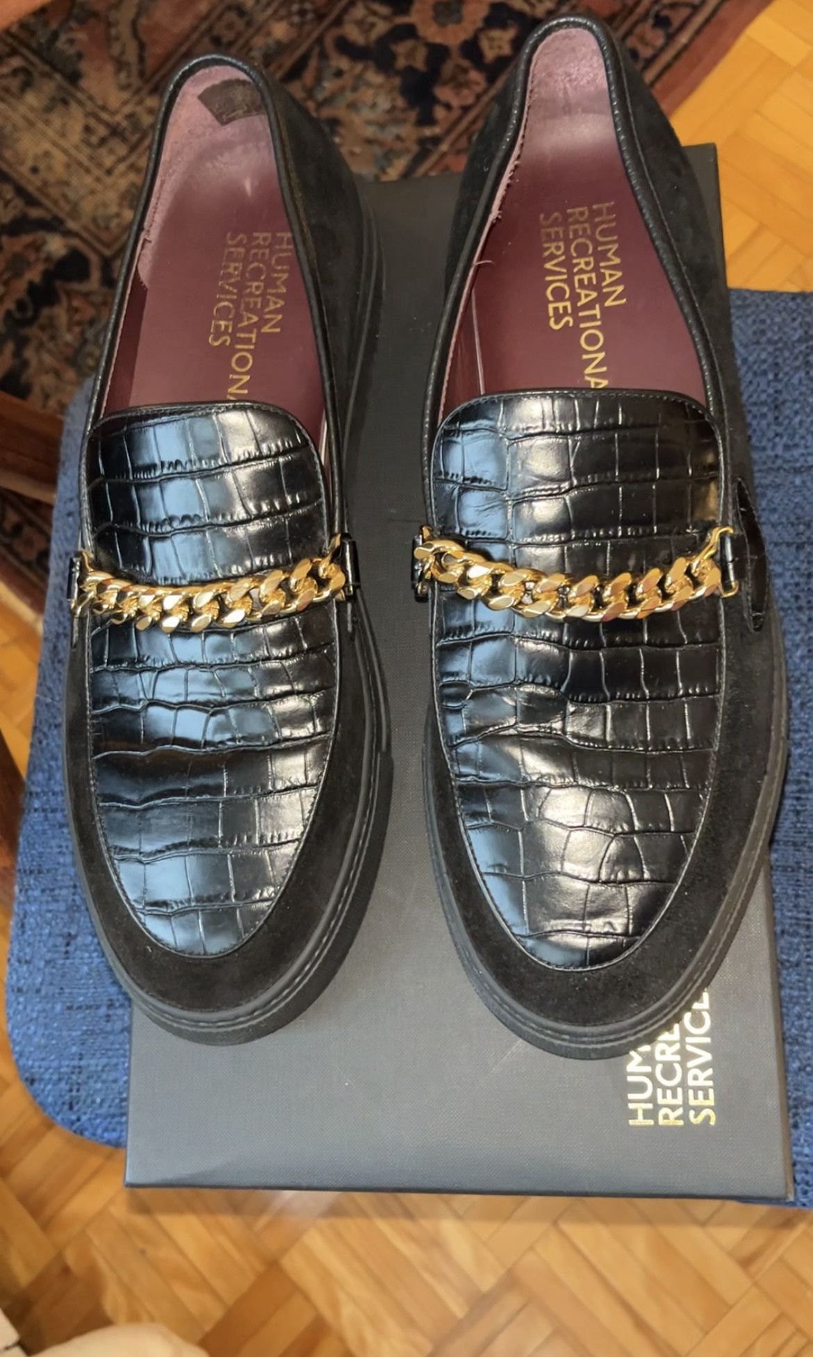 image of Human Recreational Services El Dorado Loafer in Black, Men's (Size 11)