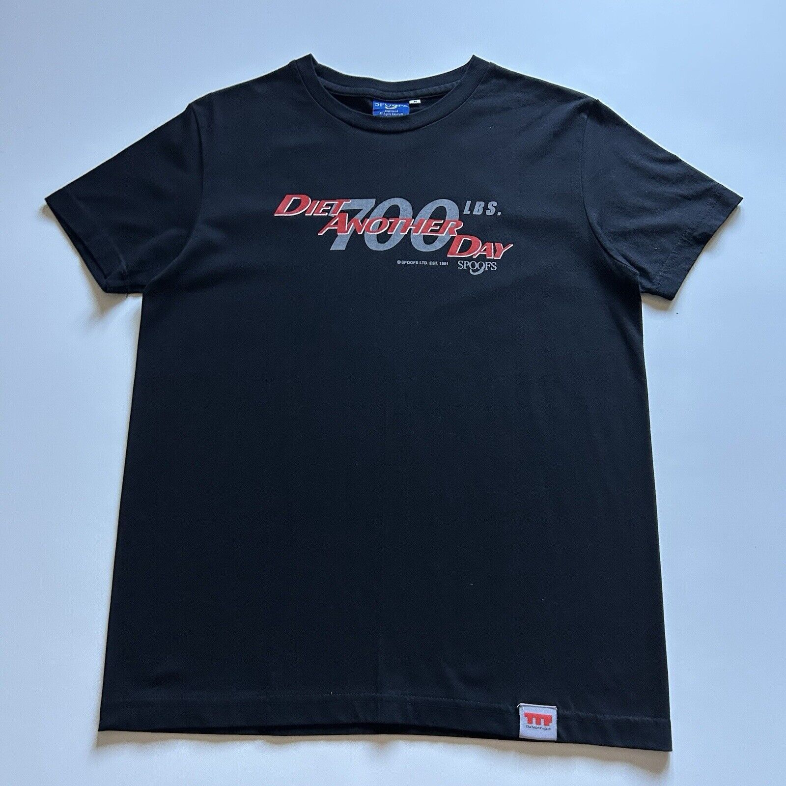 Vintage Y2K Diet Another Day 700 lbs Parody T Shirt Medium