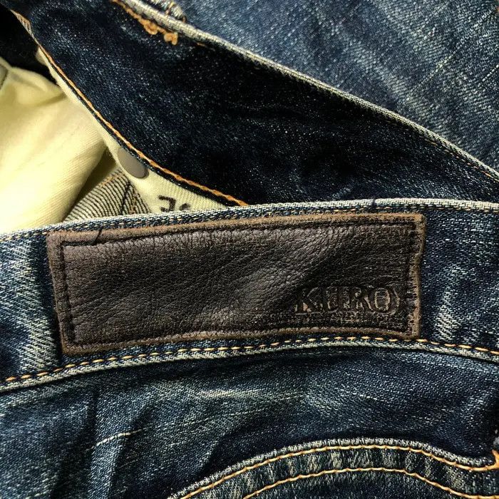 KURO Vtg KURO JAPAN DIAMANTE Collection Selvedge Jeans Denim Pant Size US 34 / EU 50 - 7 Thumbnail