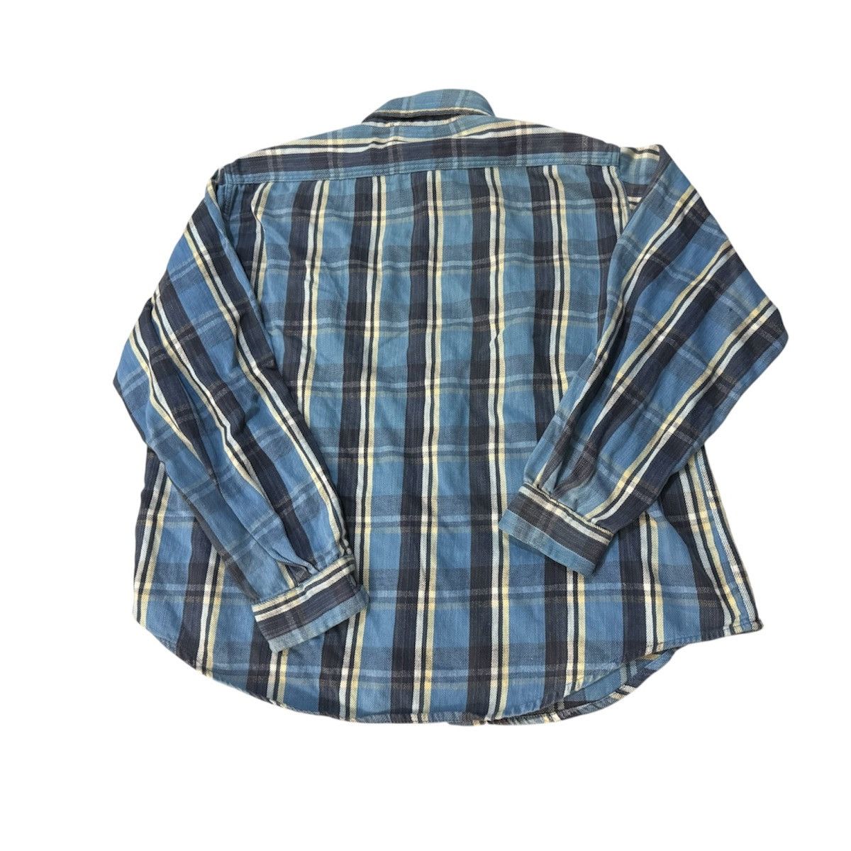Vintage Vintage 60s 70s Montgomery Ward Flannel Shirt Big Size Size US XL / EU 56 / 4 - 2 Thumbnail