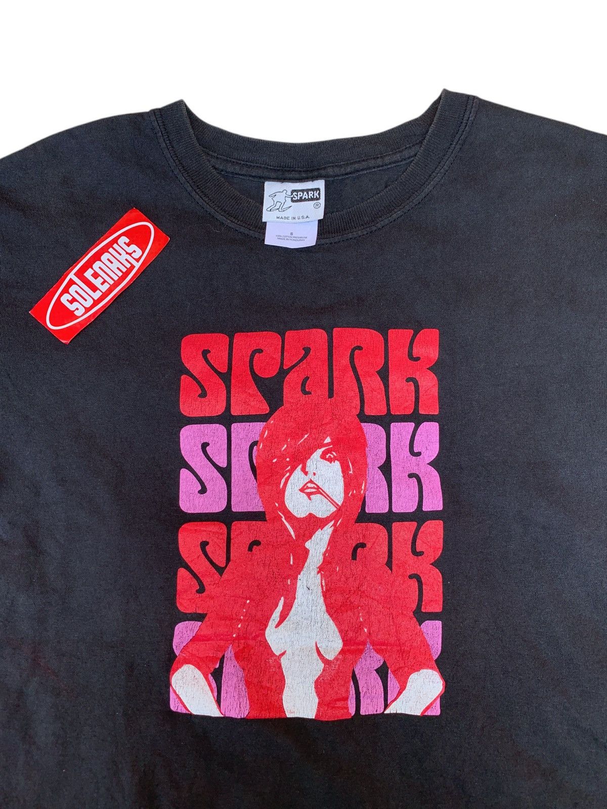 Vintage Vtg spark skateboarding shirt Size US S / EU 44-46 / 1 - 2 Thumbnail