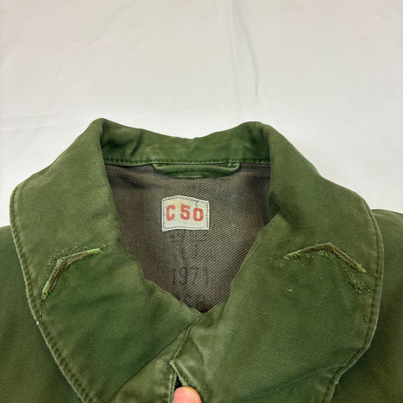 Vintage Vintage 70s Swedish Military Jacket C50 OSB M59 4 Pocket Size US M / EU 48-50 / 2 - 13 Thumbnail