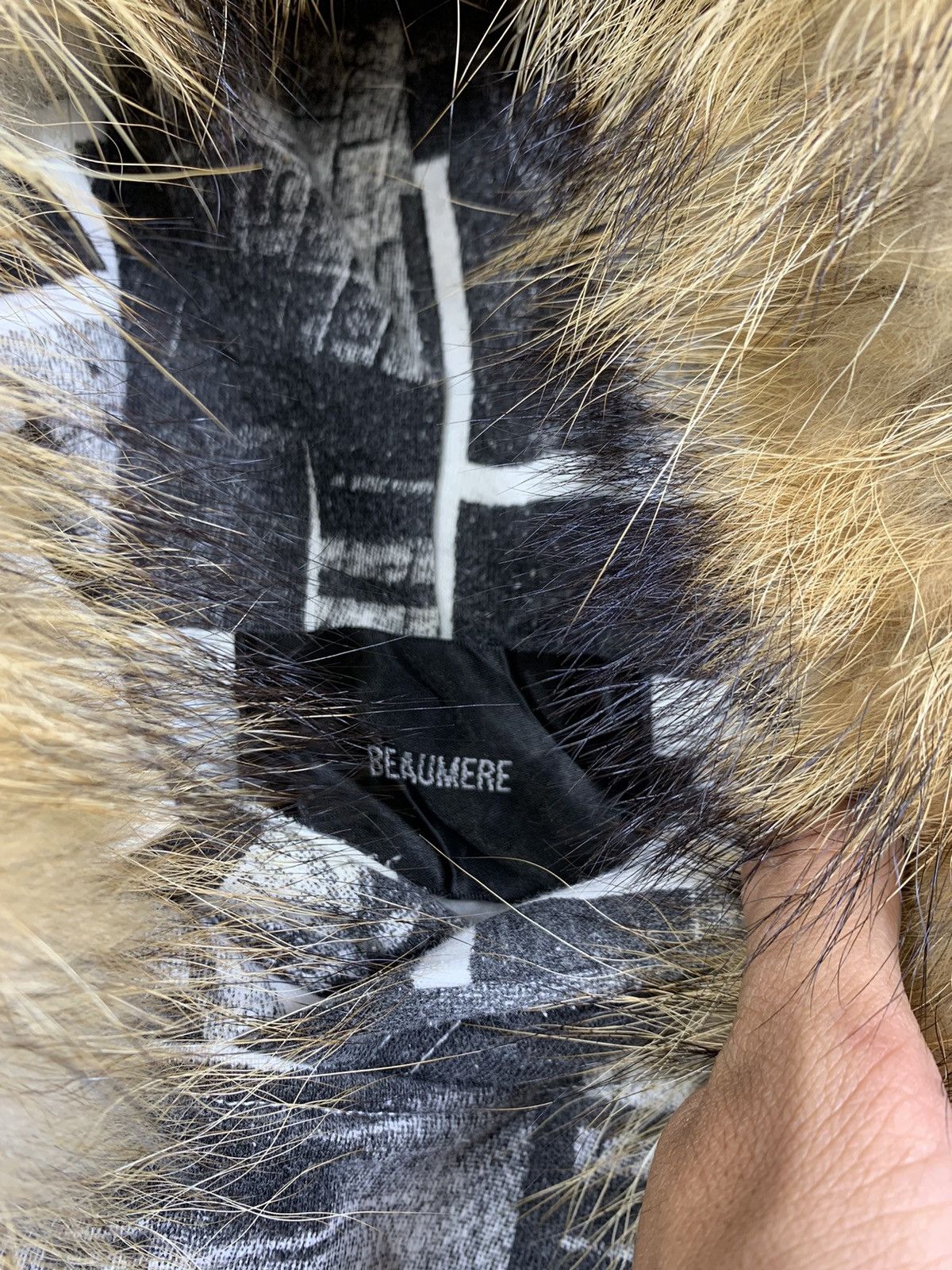Hysteric Glamour × If Six Was Nine × Japanese Brand Crazy faux fur hoodie Beaumere ifisxwasnine lgb style Size US L / EU 52-54 / 3 - 5 Thumbnail