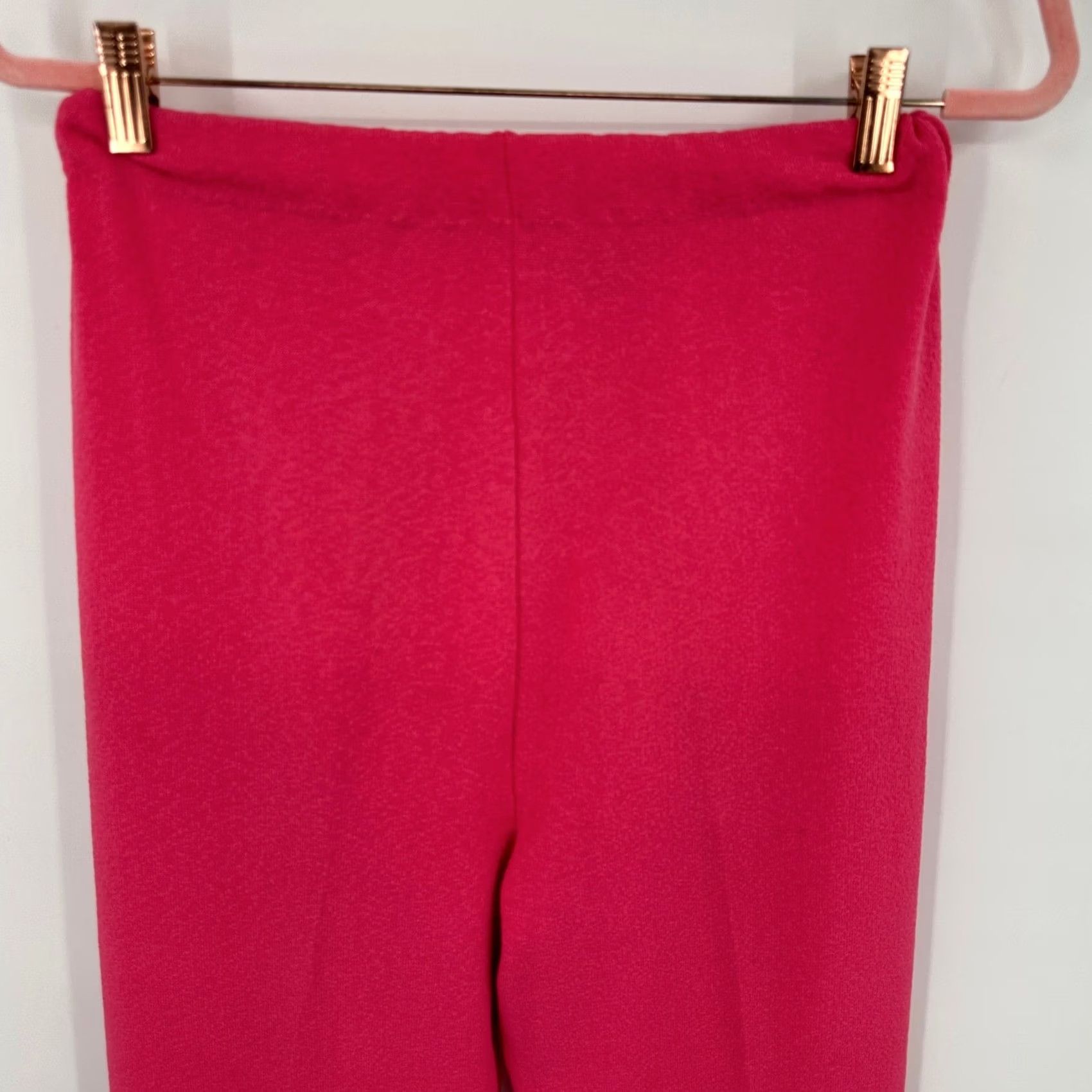 Talbots VINTAGE Talbott Traveler Womens Pants Dress Pants Pink Knit Flared Elastic Waist 30 in Size 16 Size 38" / US 16 / IT 52 - 5 Thumbnail
