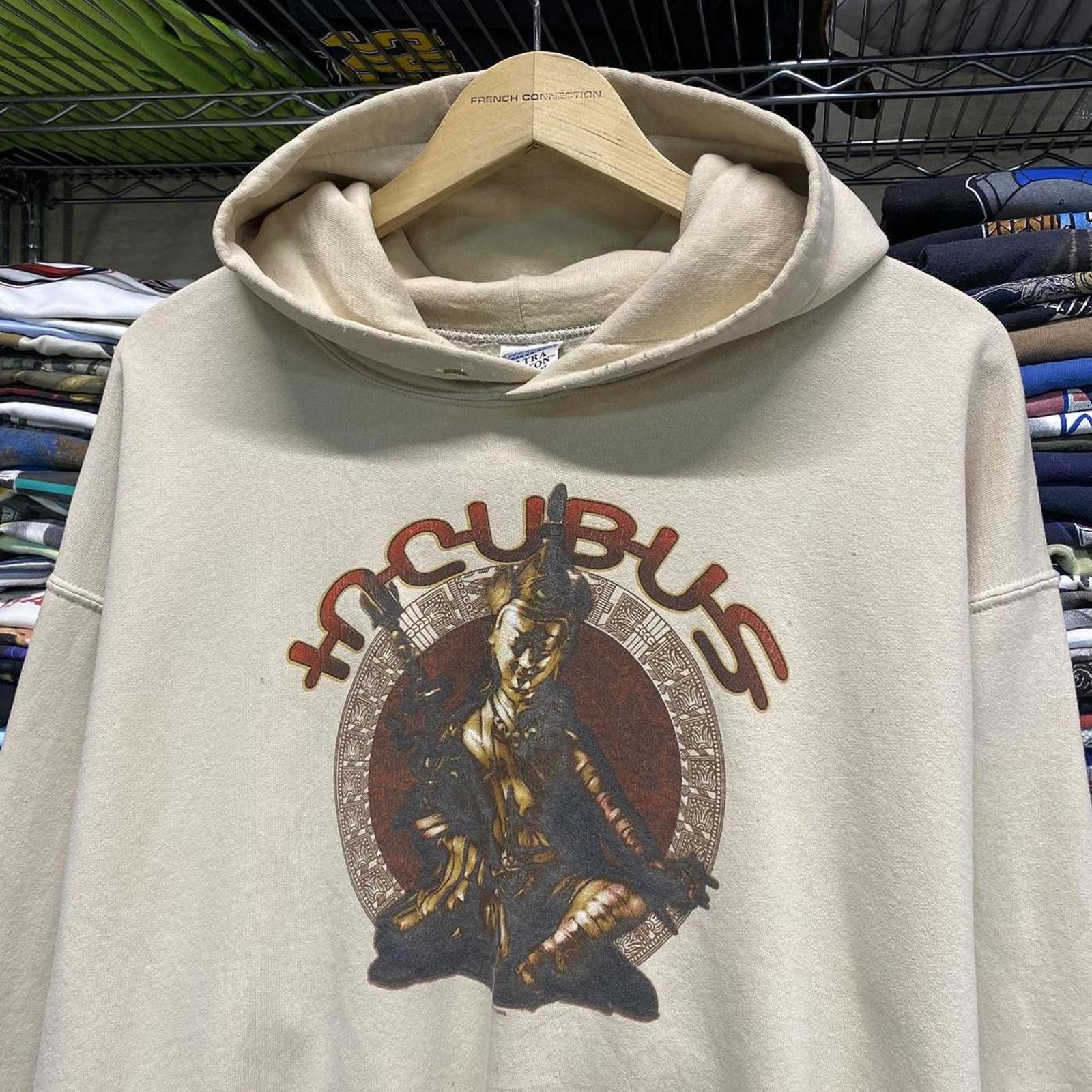 Band Tees 2002 cream and brown incubus band hoodie Size US L / EU 52-54 / 3 - 2 Thumbnail