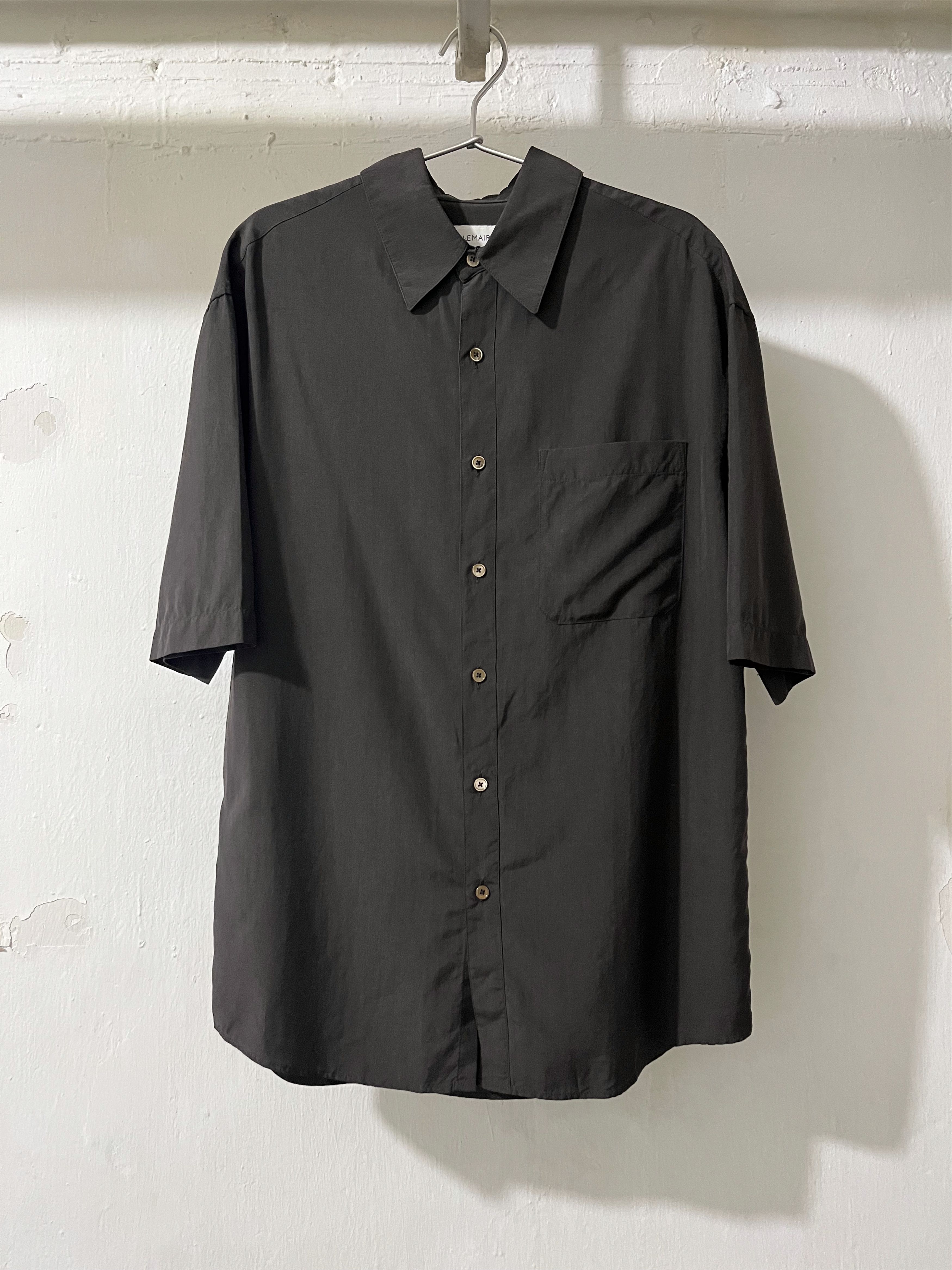 Lemaire LEMAIRE SILK REGULAR COLLAR SS SHIRT Size US XS / EU 42 / 0 - 1 Thumbnail