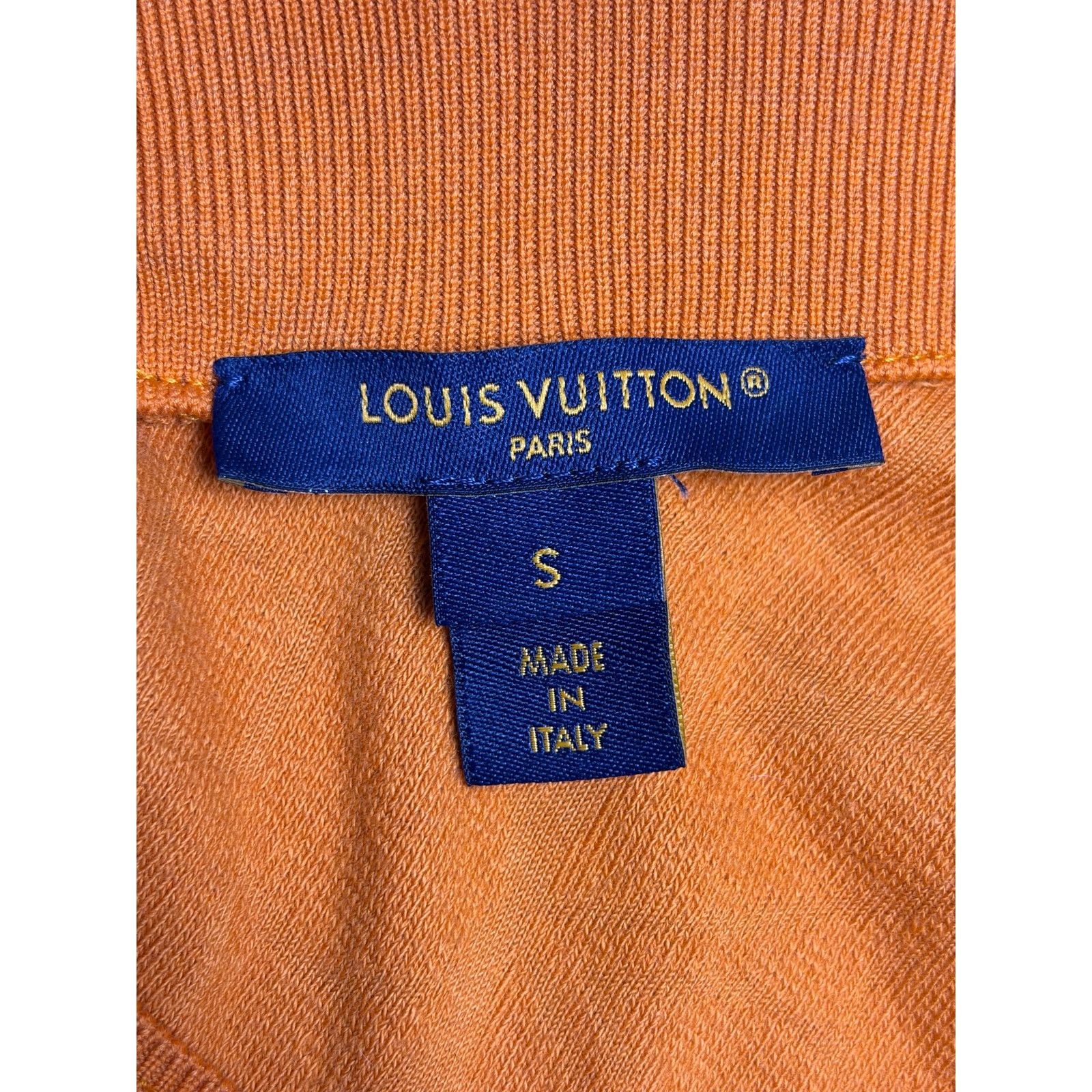 Louis Vuitton Authentic Louis Vuitton '23 Orange Monogram Flower Crop Top Size S / US 4 / IT 40 - 7 Thumbnail