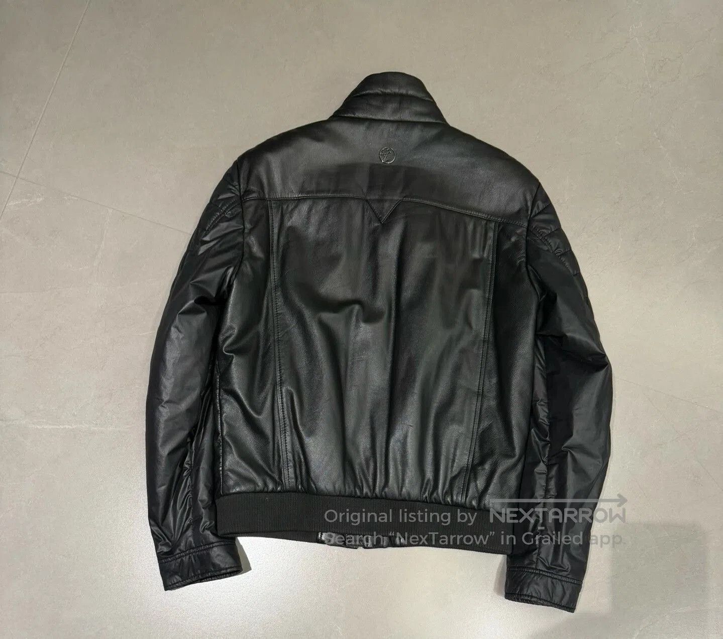 Versace Versace Men's Black Lambskin Medusa Jacket. Size US M / EU 48-50 / 2 - 4 Thumbnail