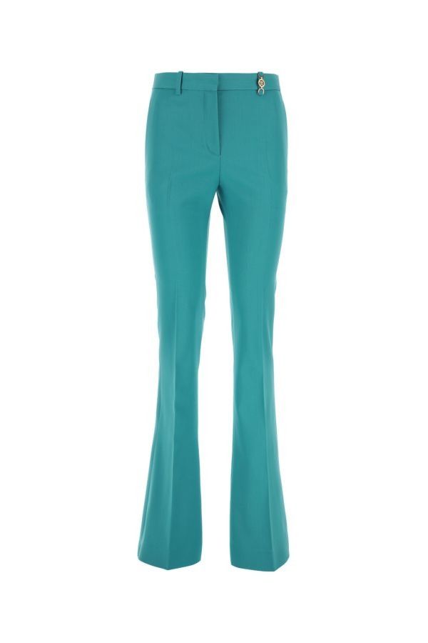 Versace o1y0226 Casual Pant in Turquoise Size 27" / US 4 / IT 40 - 1 Thumbnail