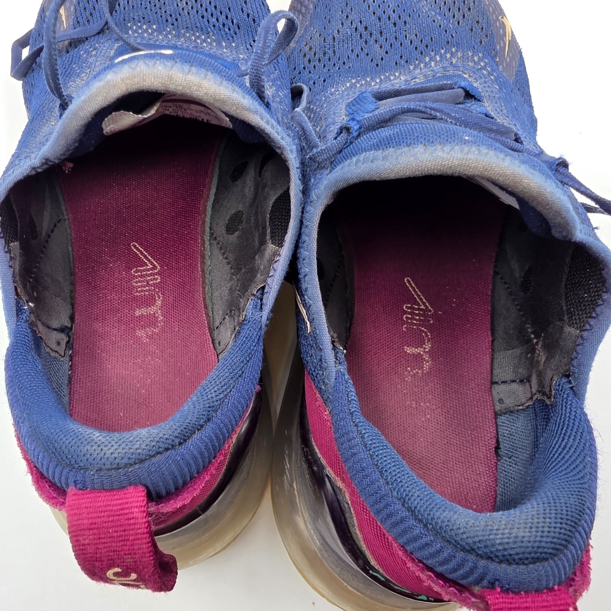 Nike Nike Air Max 270 Womens Size 7.5 Blue Void Purple Athletic S Size US 7.5 / IT 37.5 - 9 Thumbnail