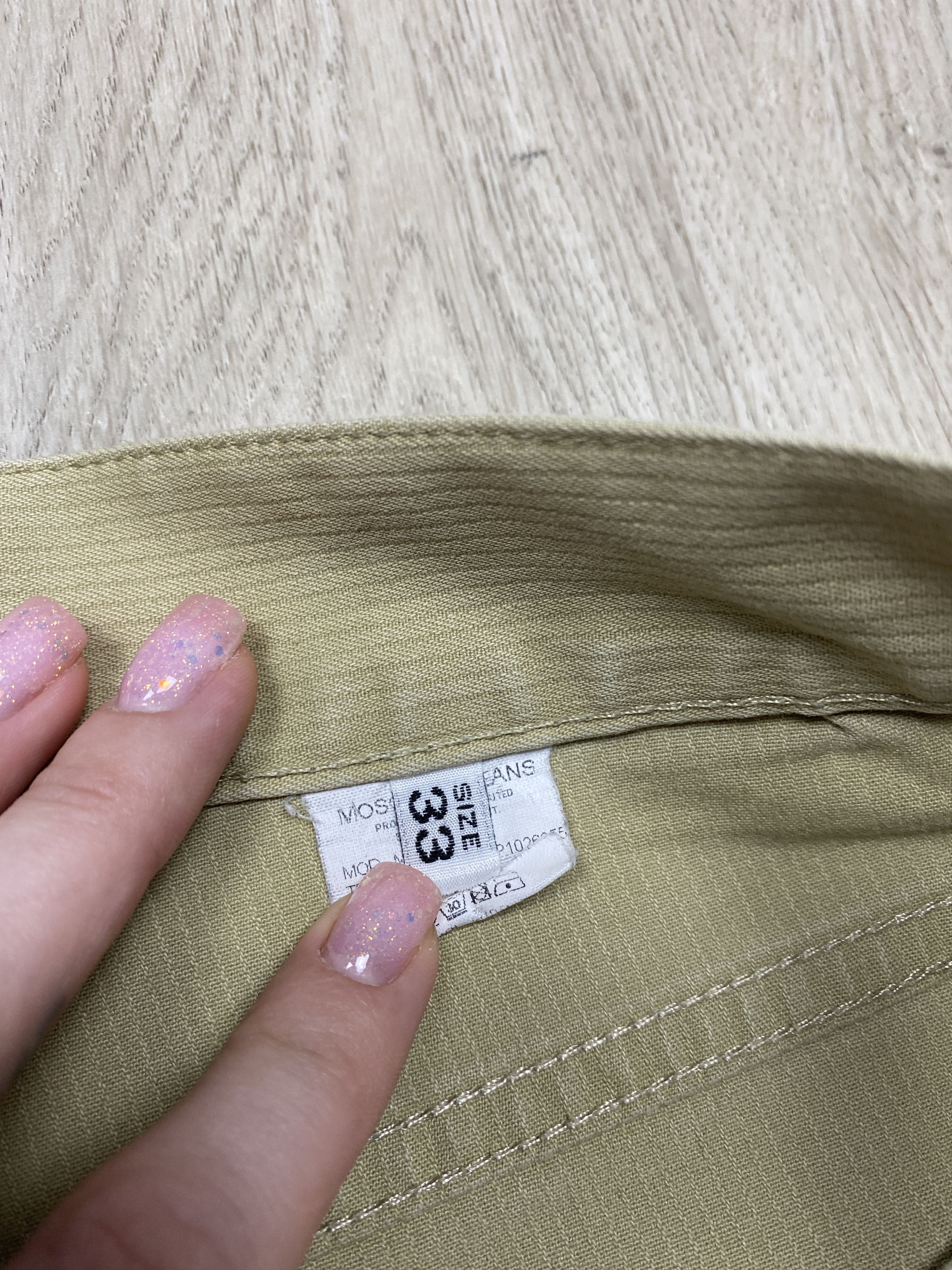 Moschino Moschino Jeans Vintage Mens Chino Pants Size US 33 - 6 Thumbnail