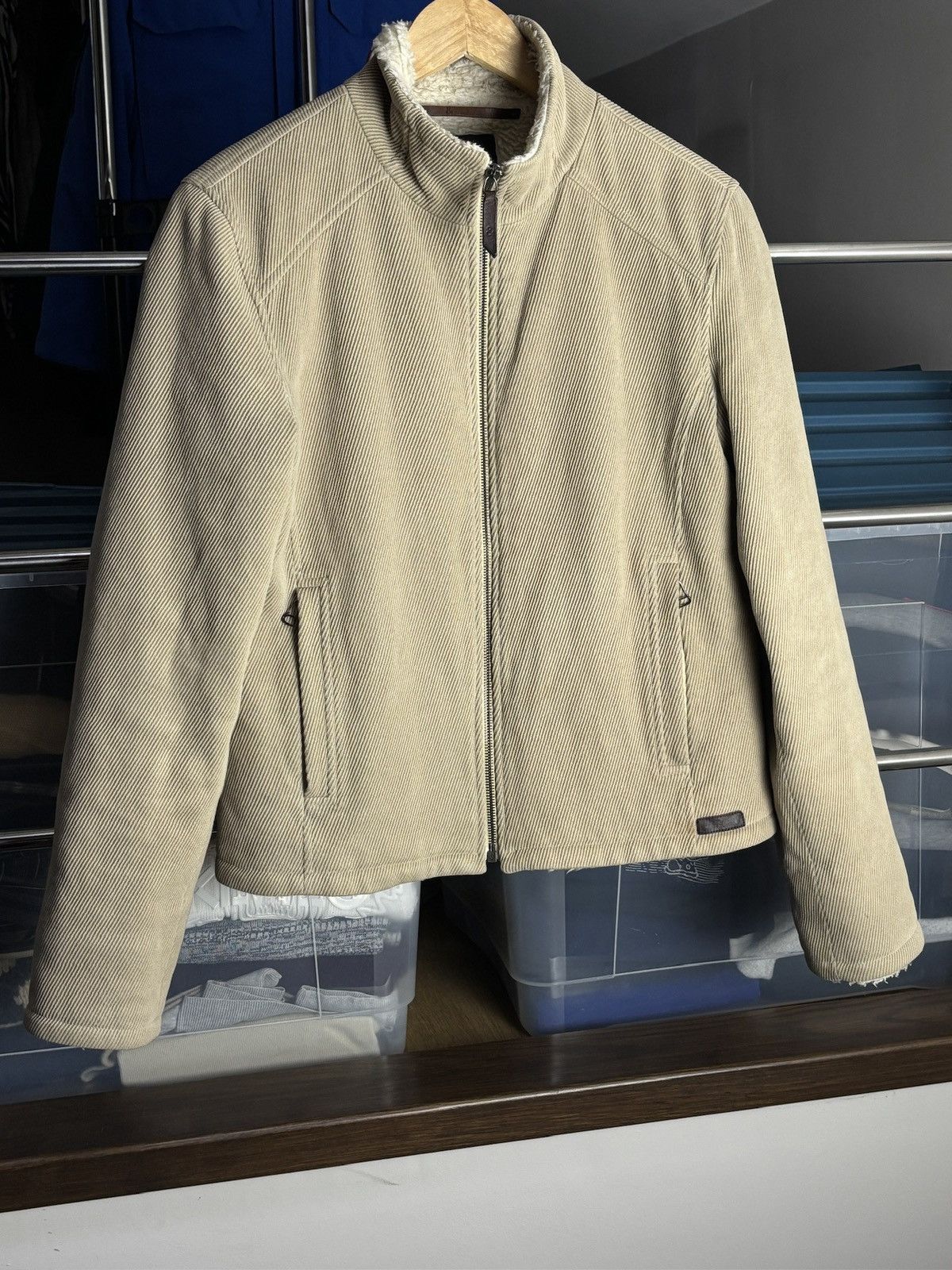 Dolce & Gabbana Vintage Dolce & Gabbana Corduroy Sherpa Fleece Jacket Size US S / EU 44-46 / 1 - 3 Thumbnail