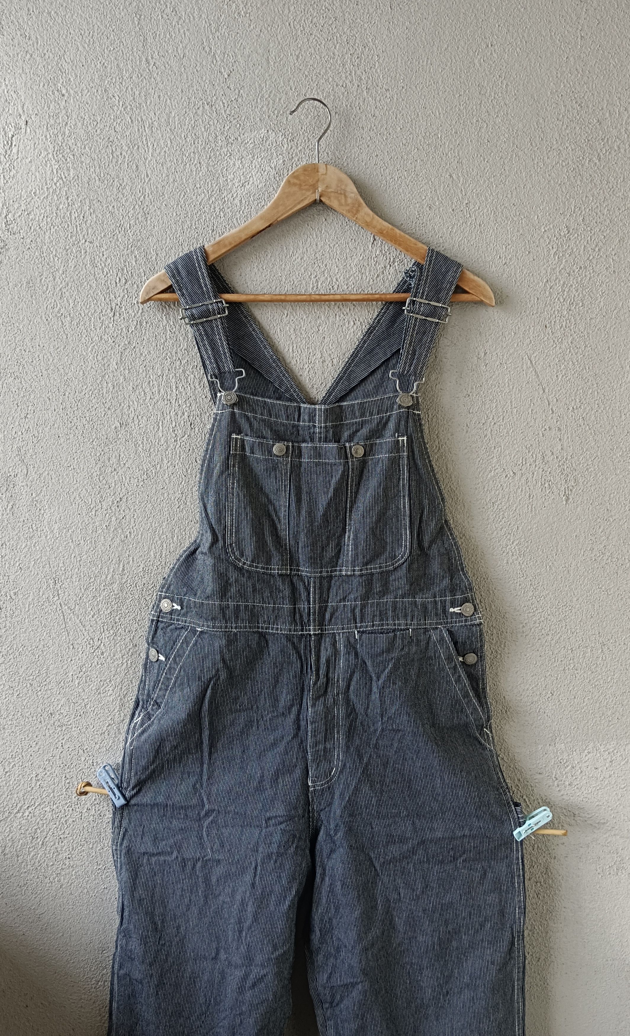 Japanese Brand Big Smith overalls Hickory Made in Japan Size US 32 / EU 48 - 8 Thumbnail