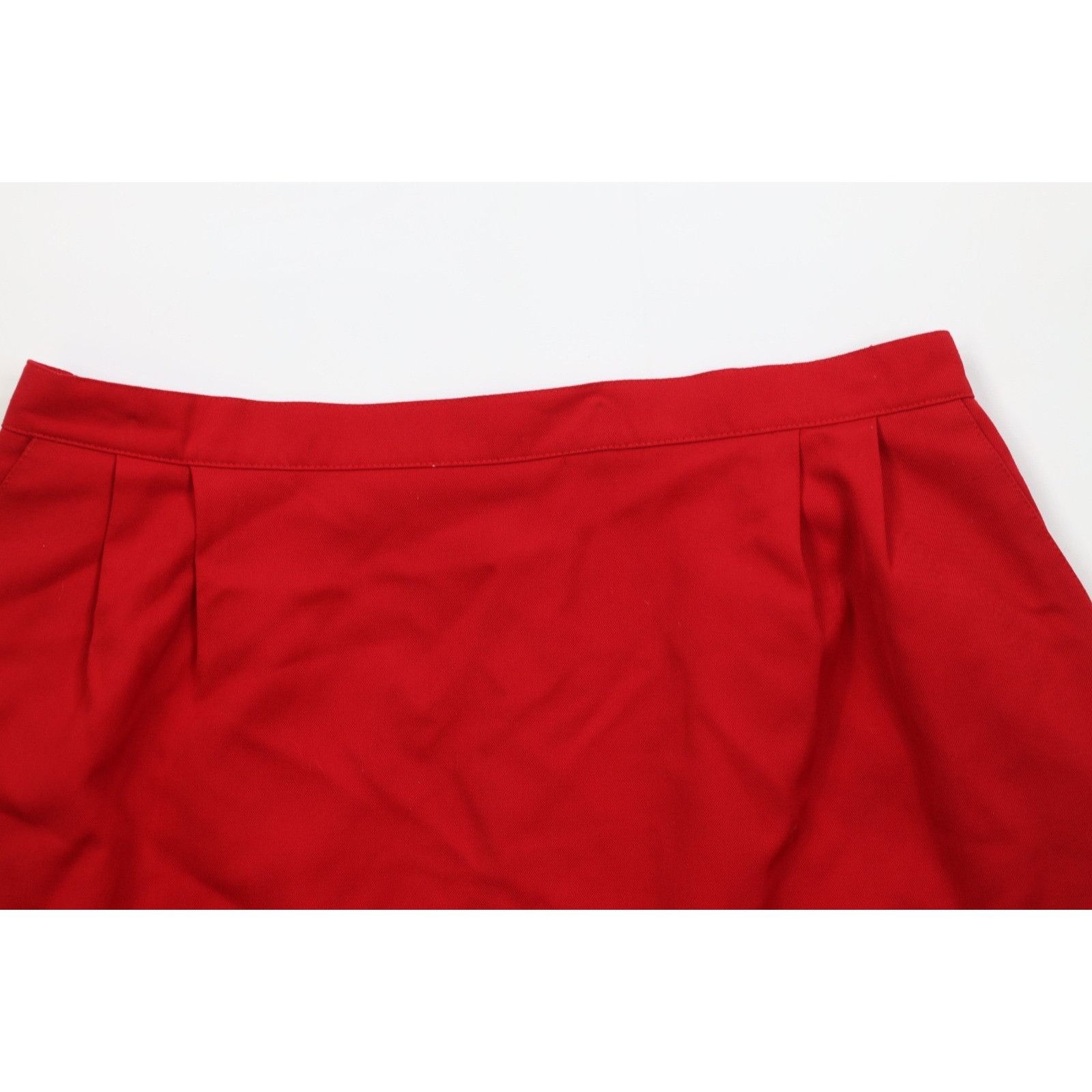 Vintage Deadstock Vintage 90s Streetwear Worsted Wool Business Skirt Size 42" / US 20 - 2 Thumbnail