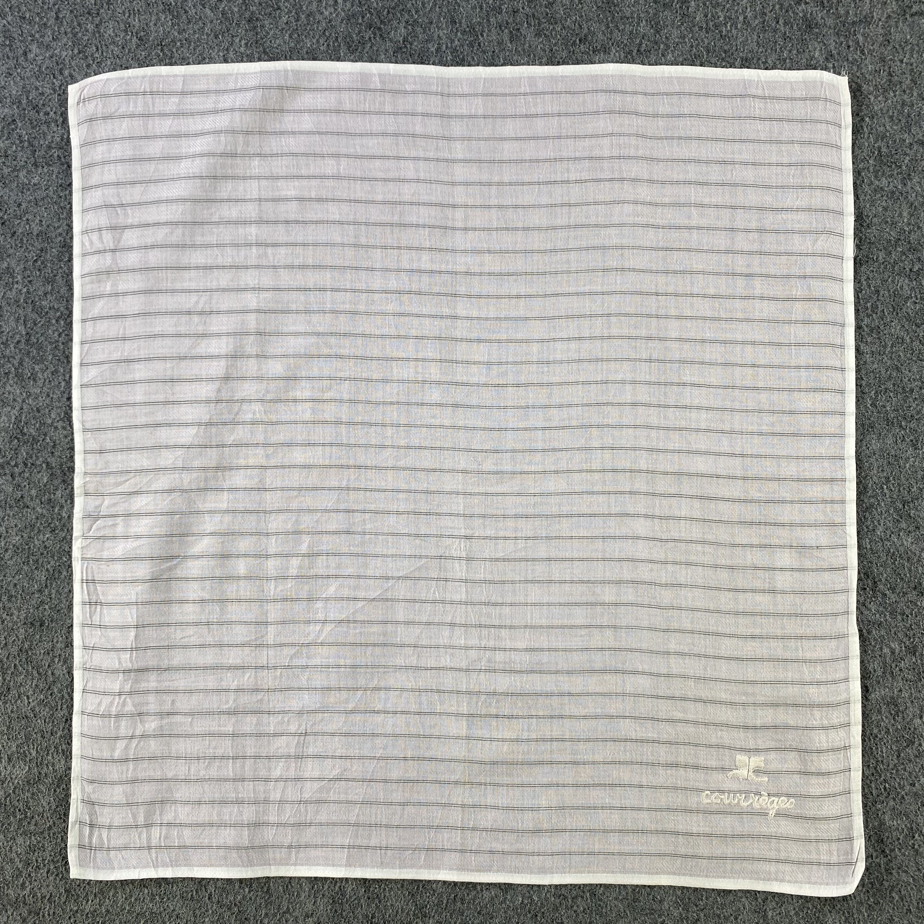 Courreges Courreges Handkerchief/Neckerchief/Bandana HC825 Size ONE SIZE - 1 Thumbnail