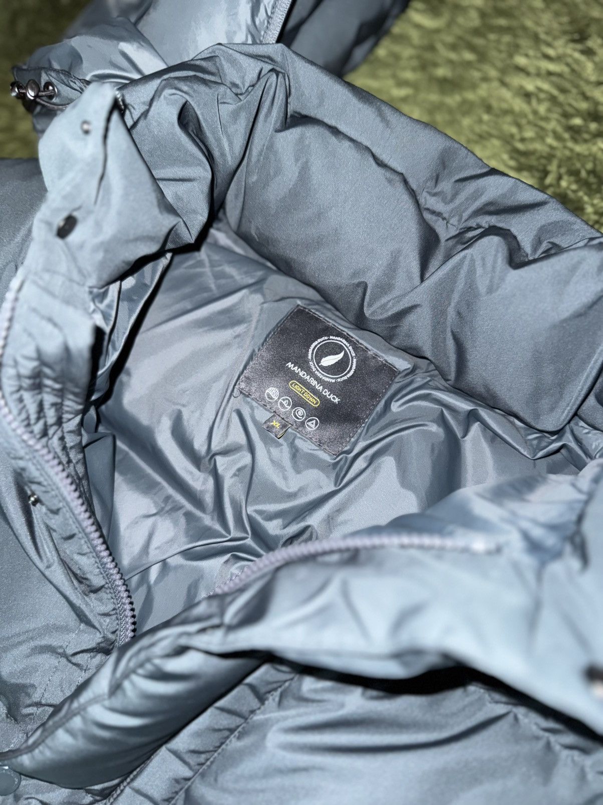 Mandarina Duck [XL] Mandarina Duck Japanese Fabric Goose Down Puffer Jacket Size US XL / EU 56 / 4 - 4 Thumbnail