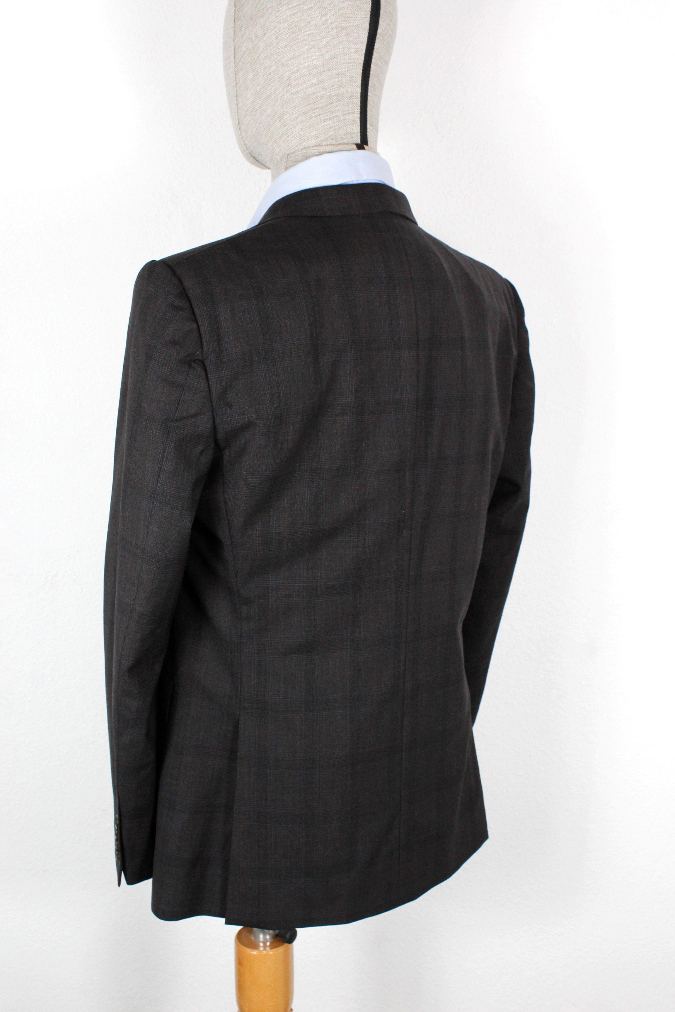 Gucci Gucci by Tom Ford Plaid Check Wool Suit 54 R Size 42R - 7 Thumbnail