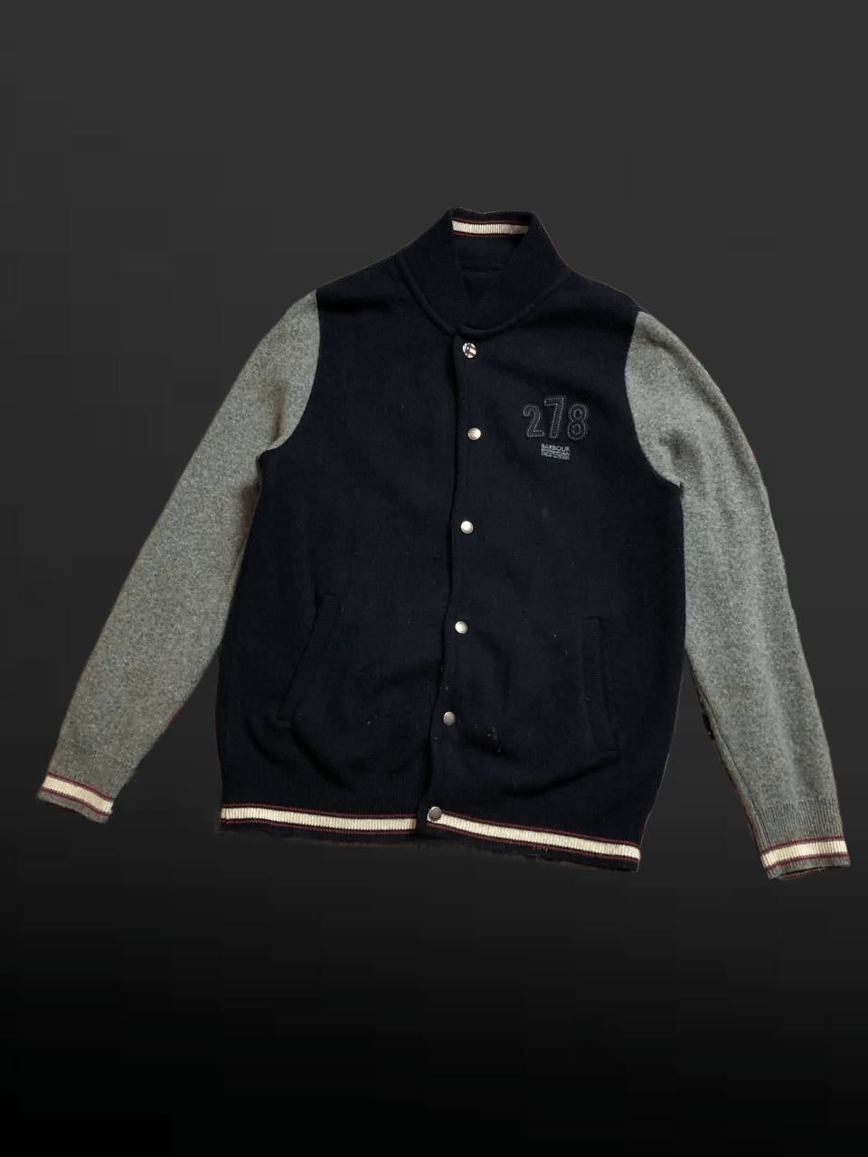 Barbour Barbour International Wool Bomber SWEATER Steve McQueen Size US XL / EU 56 / 4 - 1 Thumbnail