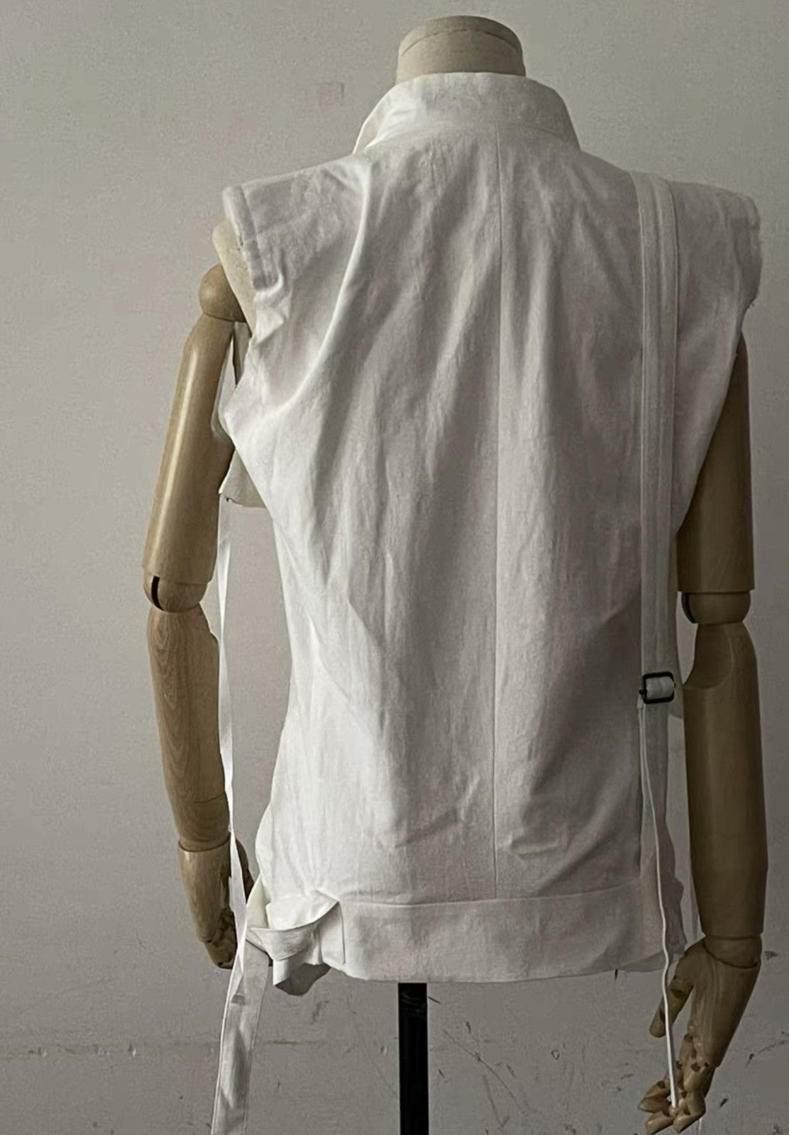 Ann Demeulemeester Ann Demeulemeester | Deconstructed Shoulder Strap Vest Size S / US 4 / IT 40 - 5 Thumbnail