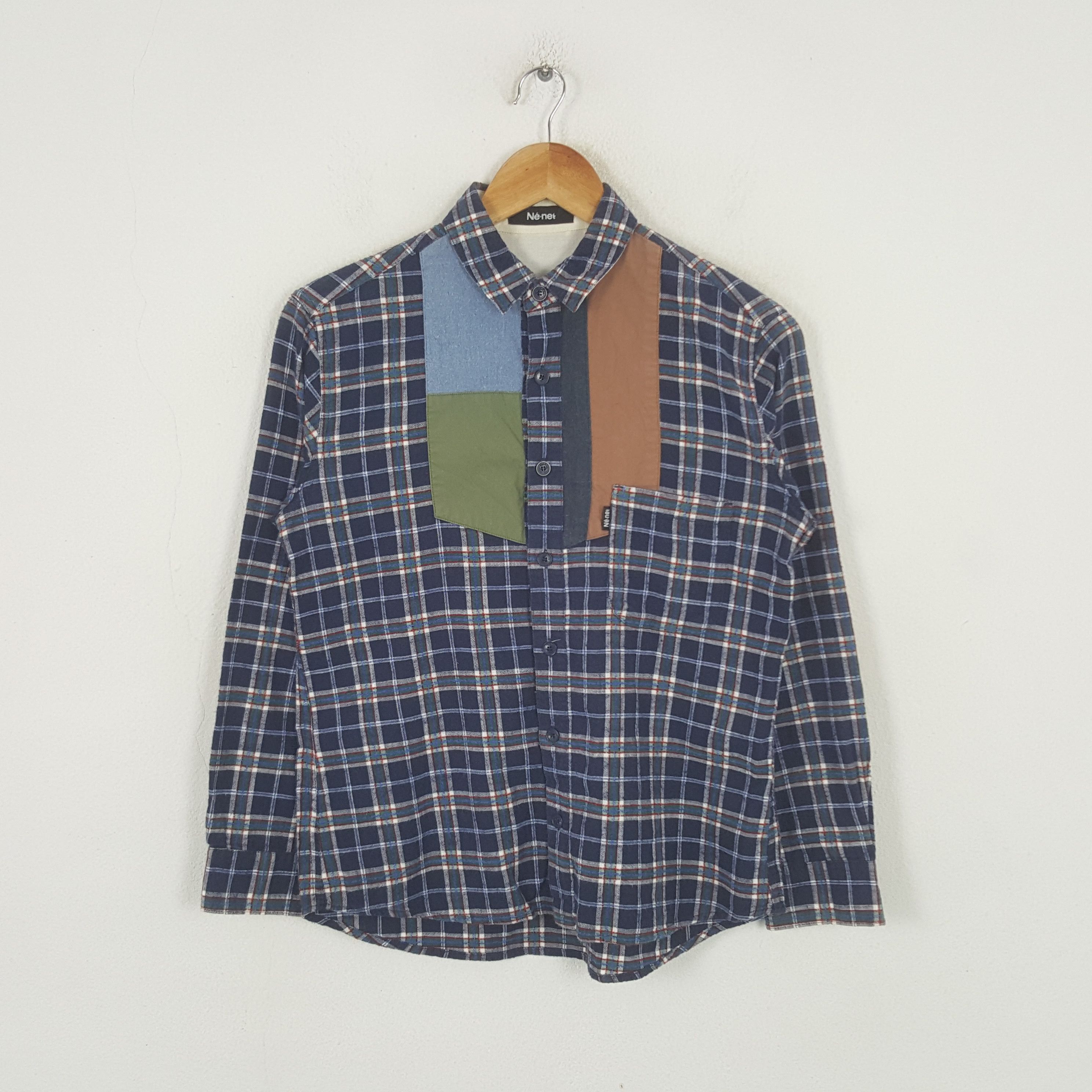 Ne-Net Vintage Ne-Net by Issey Miyake Japanese Brand Shirt RR8 Size US S / EU 44-46 / 1 - 1 Thumbnail