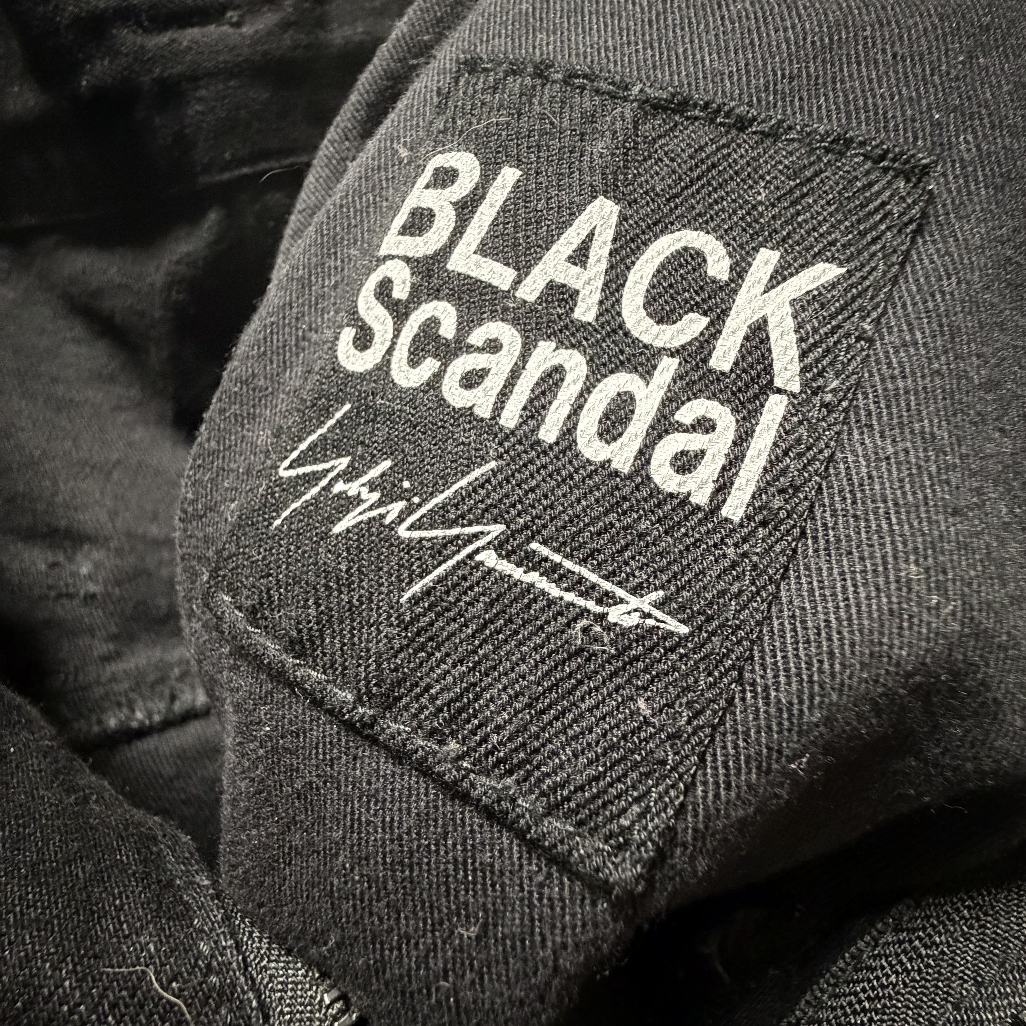 Yohji Yamamoto Black Scandal Work Pants Size US 34 / EU 50 - 6 Thumbnail