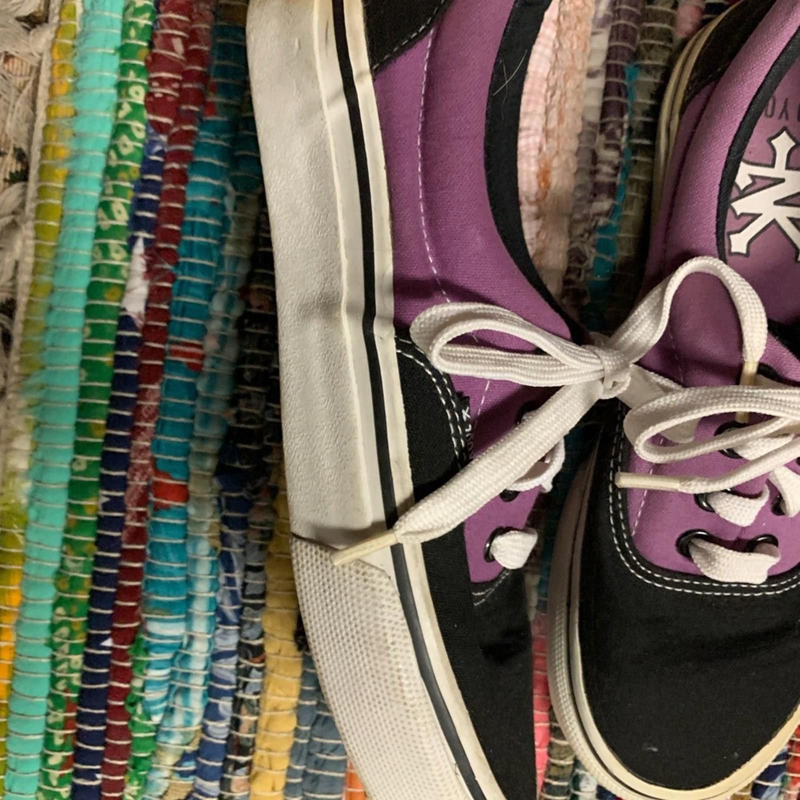 Zoo York Zoo York Women's Purple and Black Sneakers Size US 6 / EU 39 - 3 Thumbnail