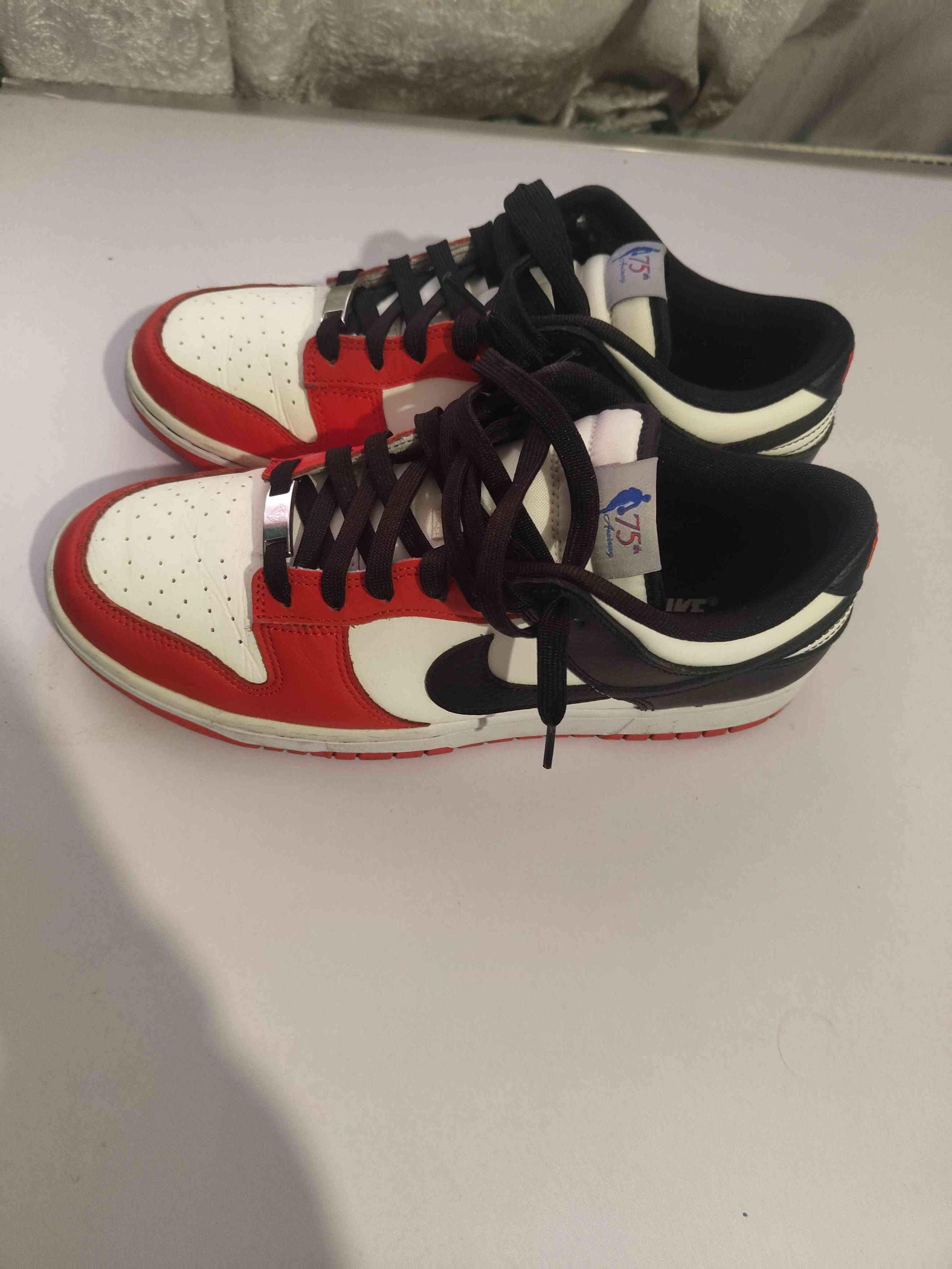 Nike Dunk low Chicago EMB 75th anniversary Size US 9.5 / EU 42-43 - 1 Thumbnail
