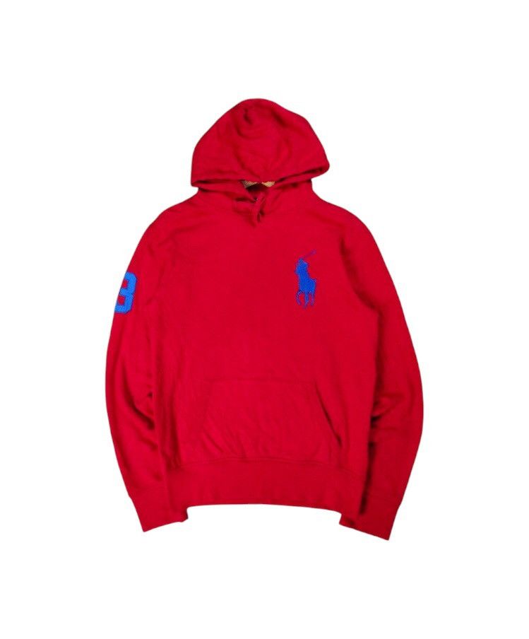 Polo Ralph Lauren × Ralph Lauren Polo Ralph Lauren Red Hoodie Size US S / EU 44-46 / 1 - 1 Thumbnail