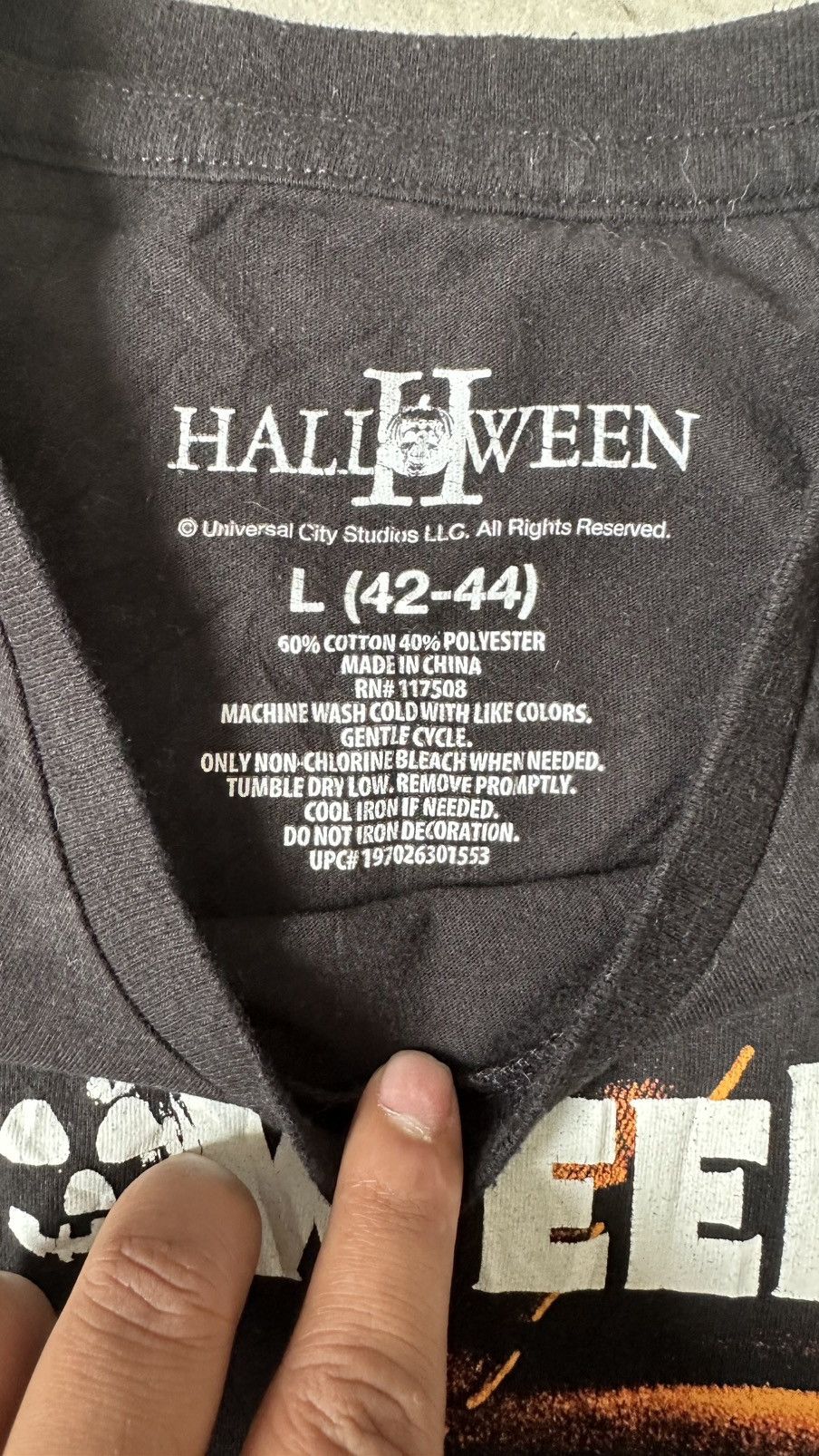 Other HALLOWEEN HORROR SLEEVELESS TEE Size US M / EU 48-50 / 2 - 5 Thumbnail