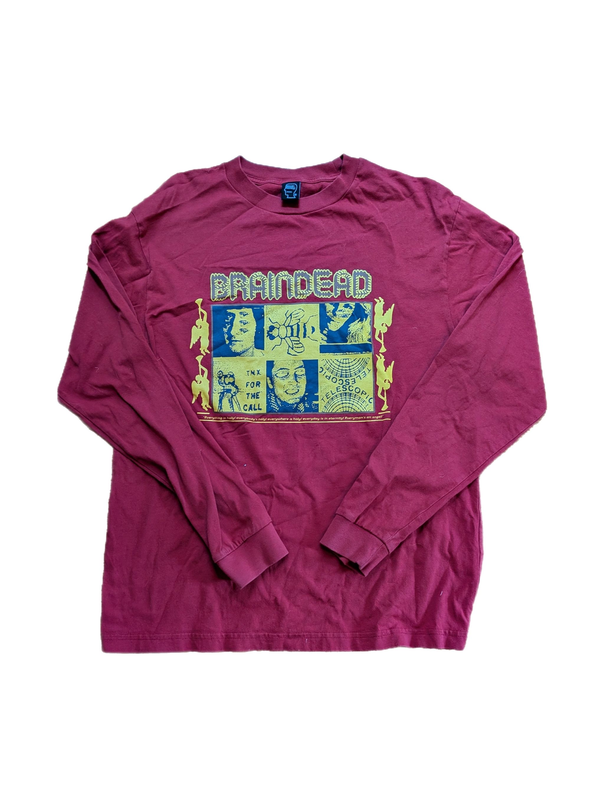 Brain Dead Braindead graphic "Everything is Holy" Long Sleeve Size US S / EU 44-46 / 1 - 1 Thumbnail