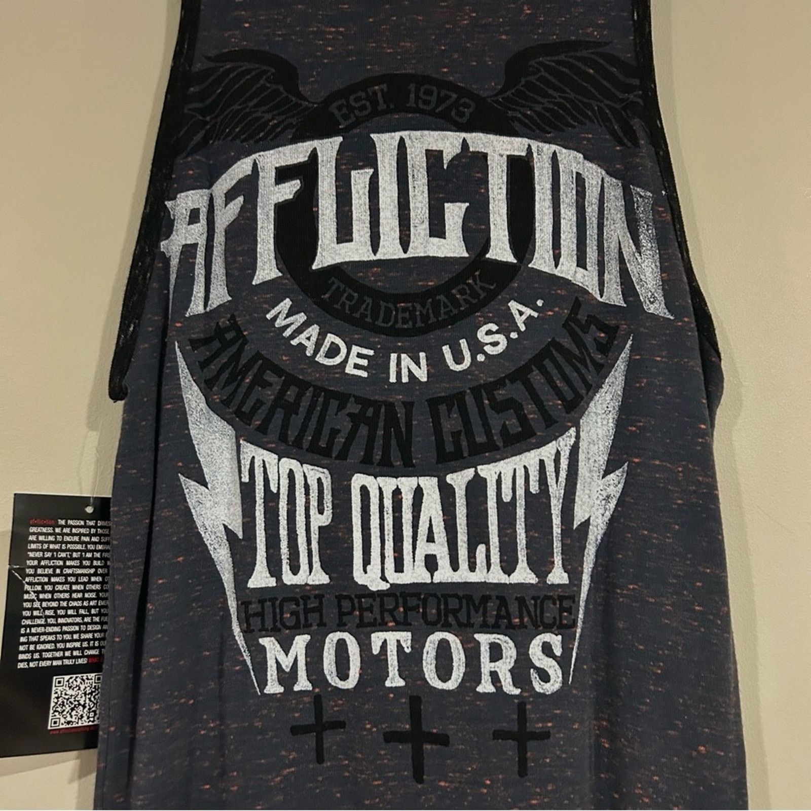 Affliction Y2K Affliction Motors Tank Top Size US S / EU 44-46 / 1 - 4 Thumbnail