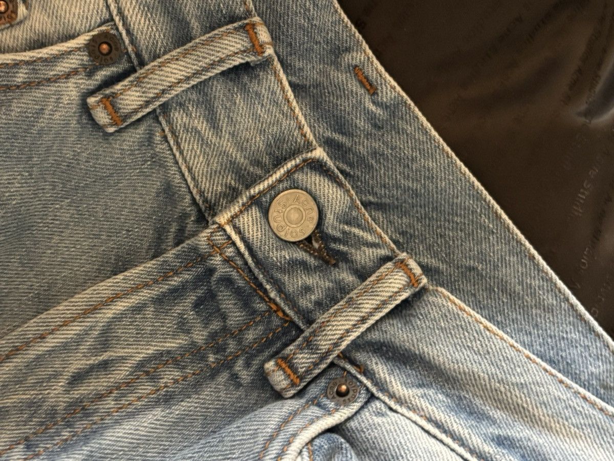 Acne Studios Acne Studios 2021F jeans in Light Blue Trash- Size : 25/32 Size 25" / US 0 / IT 36 - 4 Thumbnail