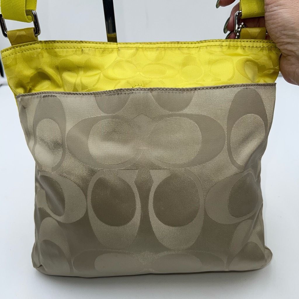 Coach Coach Signature Canvas Colorblock File Bag Size ONE SIZE - 4 Thumbnail
