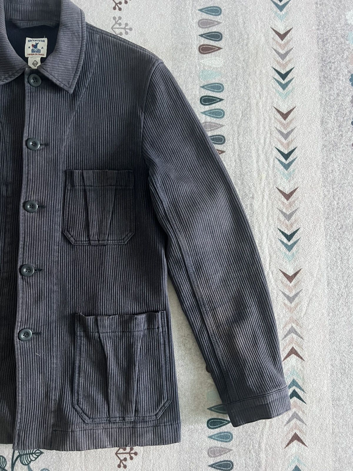 Arpenteur ARPENTEUR Heavy Corduroy Workwear Jacket - Sun Faded Size US M / EU 48-50 / 2 - 7 Thumbnail