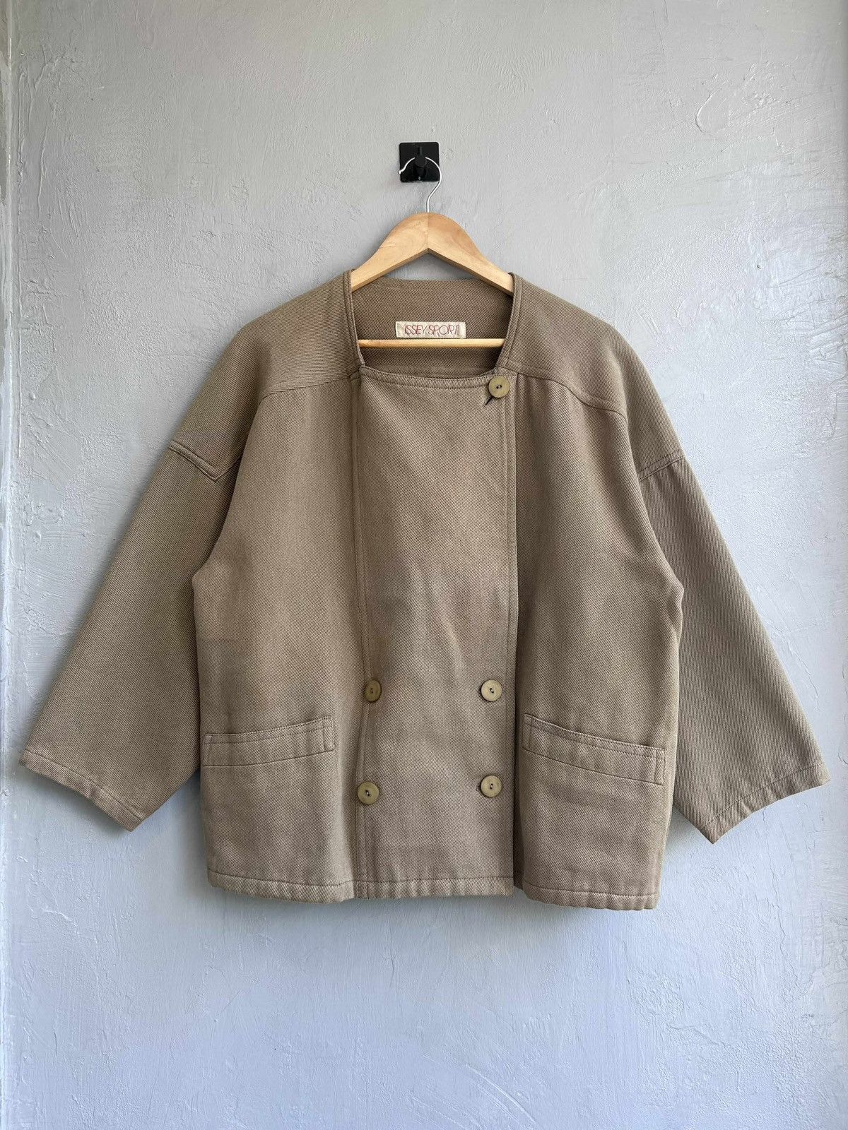 Issey Miyake Issey Sport 80s Utility Box Jacket Size US L / EU 52-54 / 3 - 2 Thumbnail