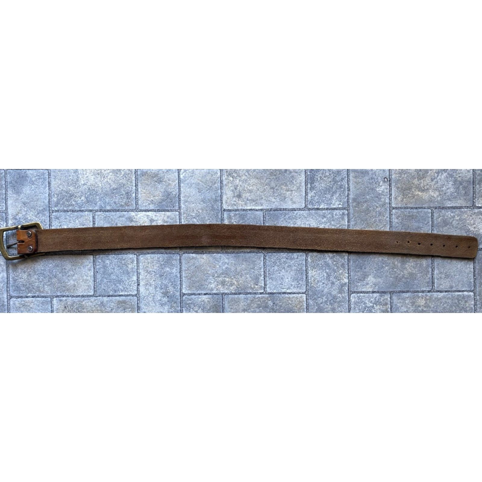 Vintage VINTAGE Kawasaki Leather Belt Embossed Brown Mens Size 30 VTG Belt Leather Motorcycle Western Men Brown 30 Kawasaki Size 30 - 6 Thumbnail