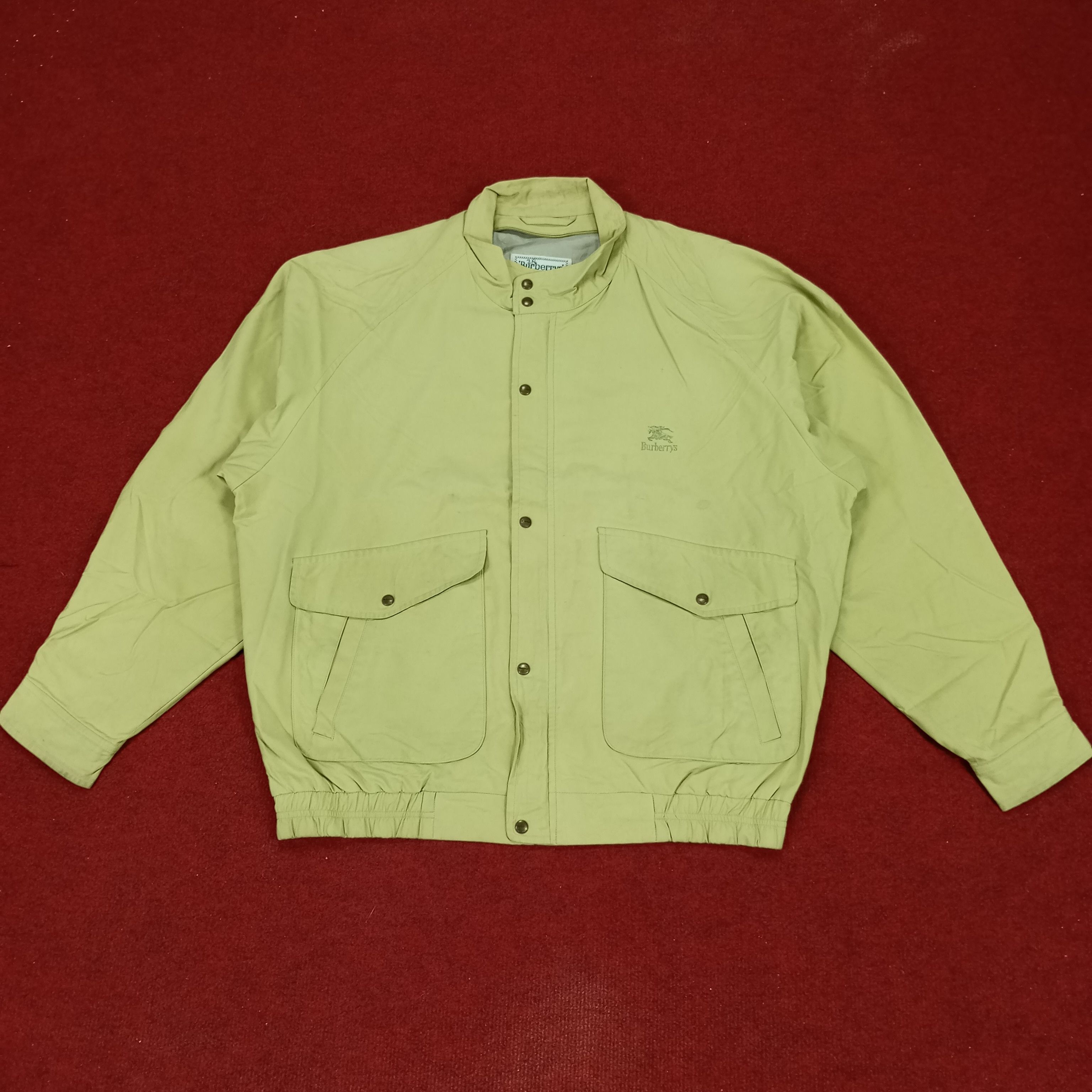 Burberry × Vintage Burberrys Small Logo Design Fashion Style Jacket Size US XL / EU 56 / 4 - 1 Thumbnail