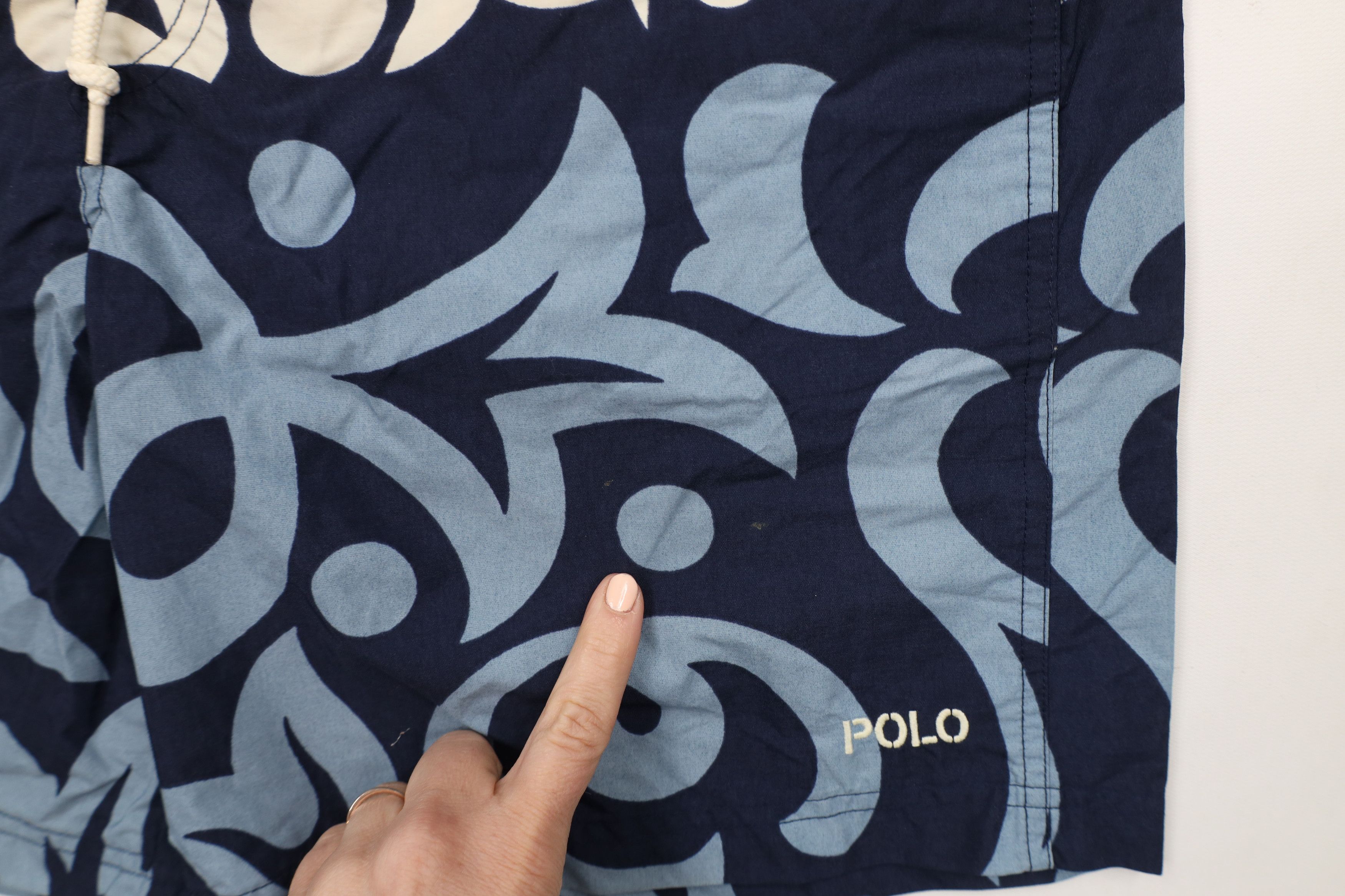 Ralph Lauren × Vintage Vintage 90s Polo Sport Ralph Lauren Tribal Lined Shorts Size US 32 / EU 48 - 6 Thumbnail