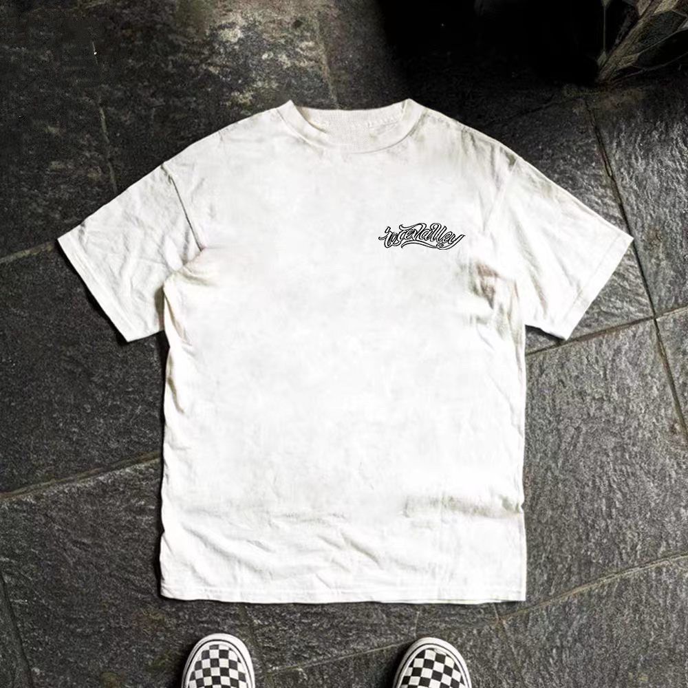 Vintage White Washed Vintage T-Shirt with Demon Print Size US M / EU 48-50 / 2 - 2 Thumbnail