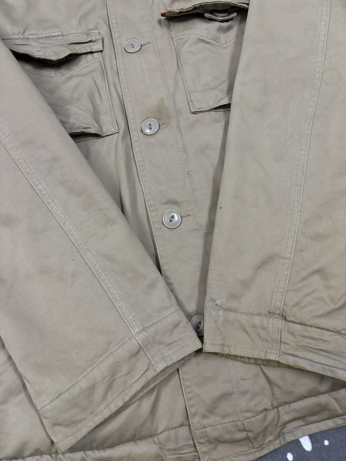 Levi's Vintage 90s Levis Red Tab Thrashed Utility Field Jacket Size US M / EU 48-50 / 2 - 11 Thumbnail