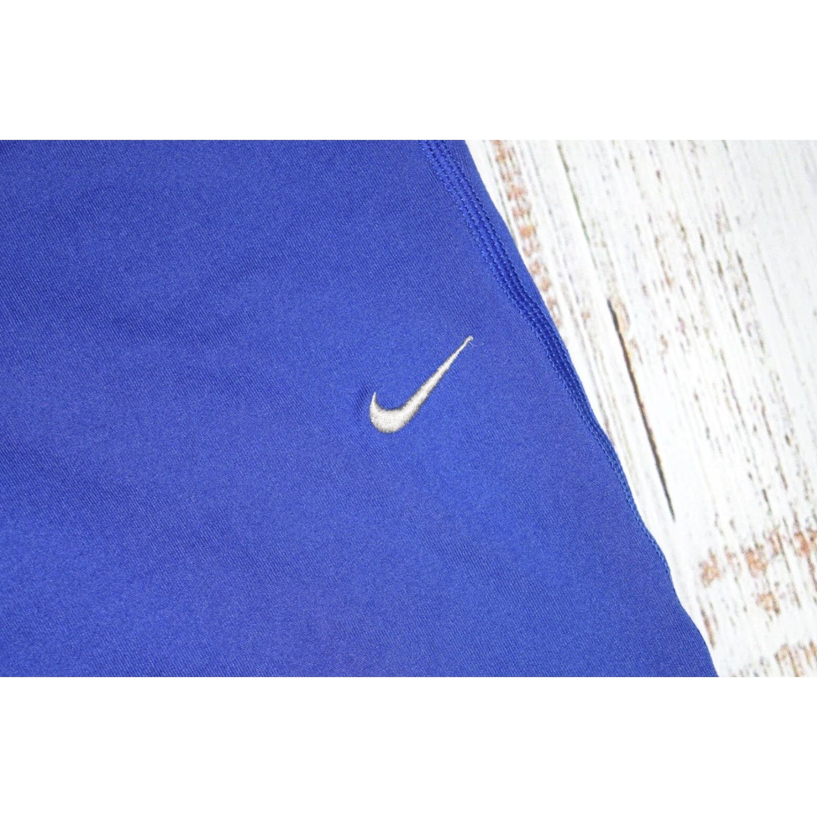 Nike NIKE Dri-FIT Epic Run Crop Tight Pants Running Athleisure Women's M Purple Cropped Inseam 22 Pockets Size 32" / US 10 / IT 46 - 4 Thumbnail