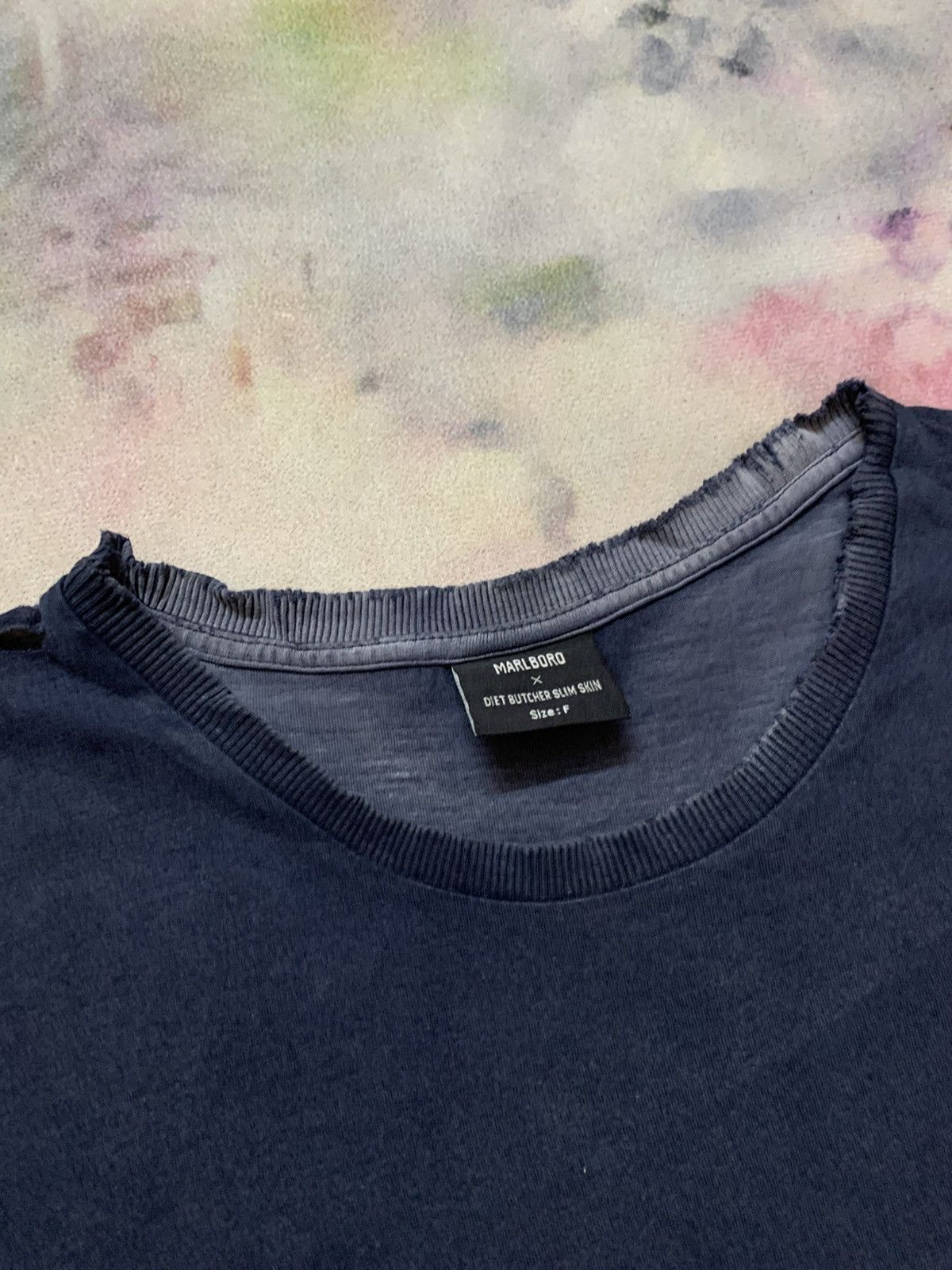 Marlboro Diet Butcher x Marlboro The Clash Distressed Tshirt Size US M / EU 48-50 / 2 - 6 Thumbnail