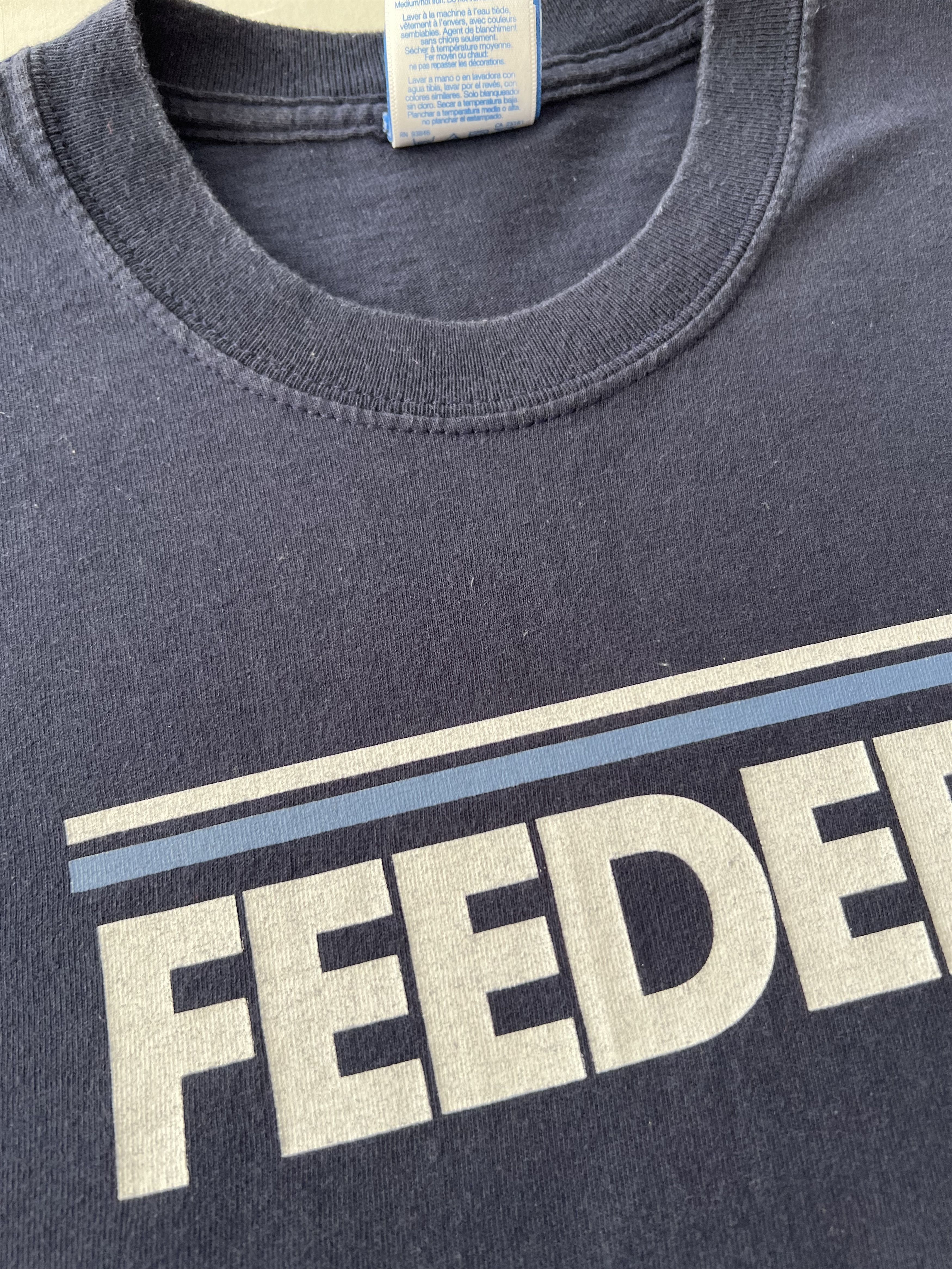 Band Tees Vintage 2002 Feeder Comfort in Sound Tour T-shirt Size US S / EU 44-46 / 1 - 7 Thumbnail