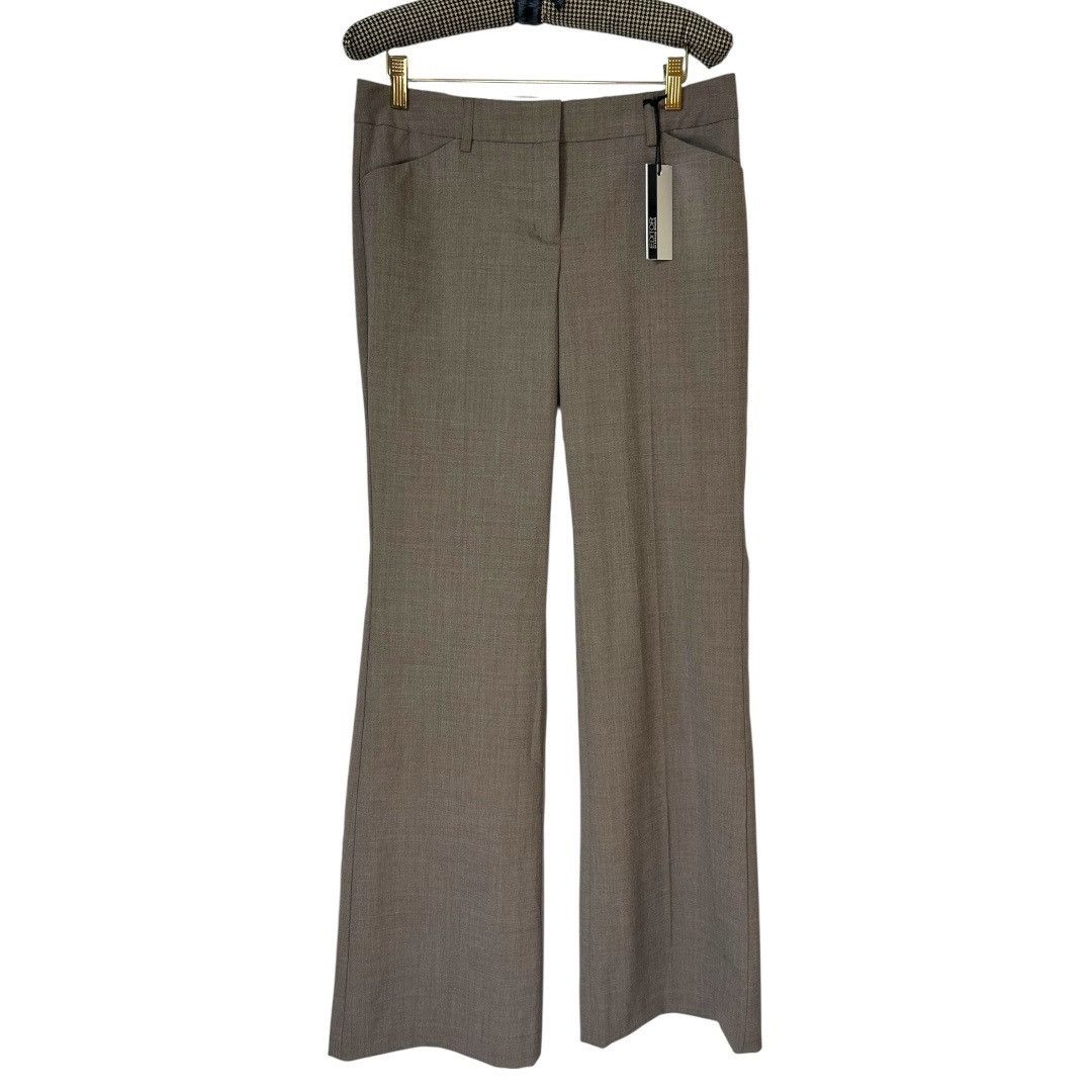 Express Express Editor Flare Leg Low Rise Dress Pants In Luxury Stre Size 26" / US 2 / IT 38 - 1 Thumbnail