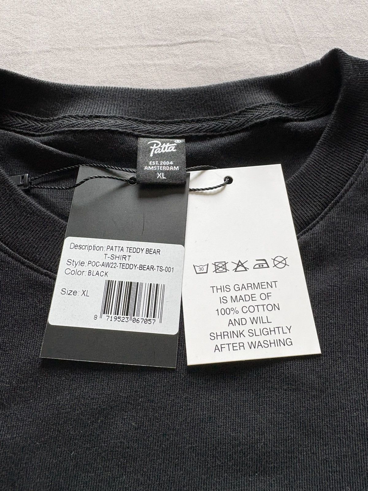 Patta Patta Teddy Bear Tshirt Size US XL / EU 56 / 4 - 5 Thumbnail