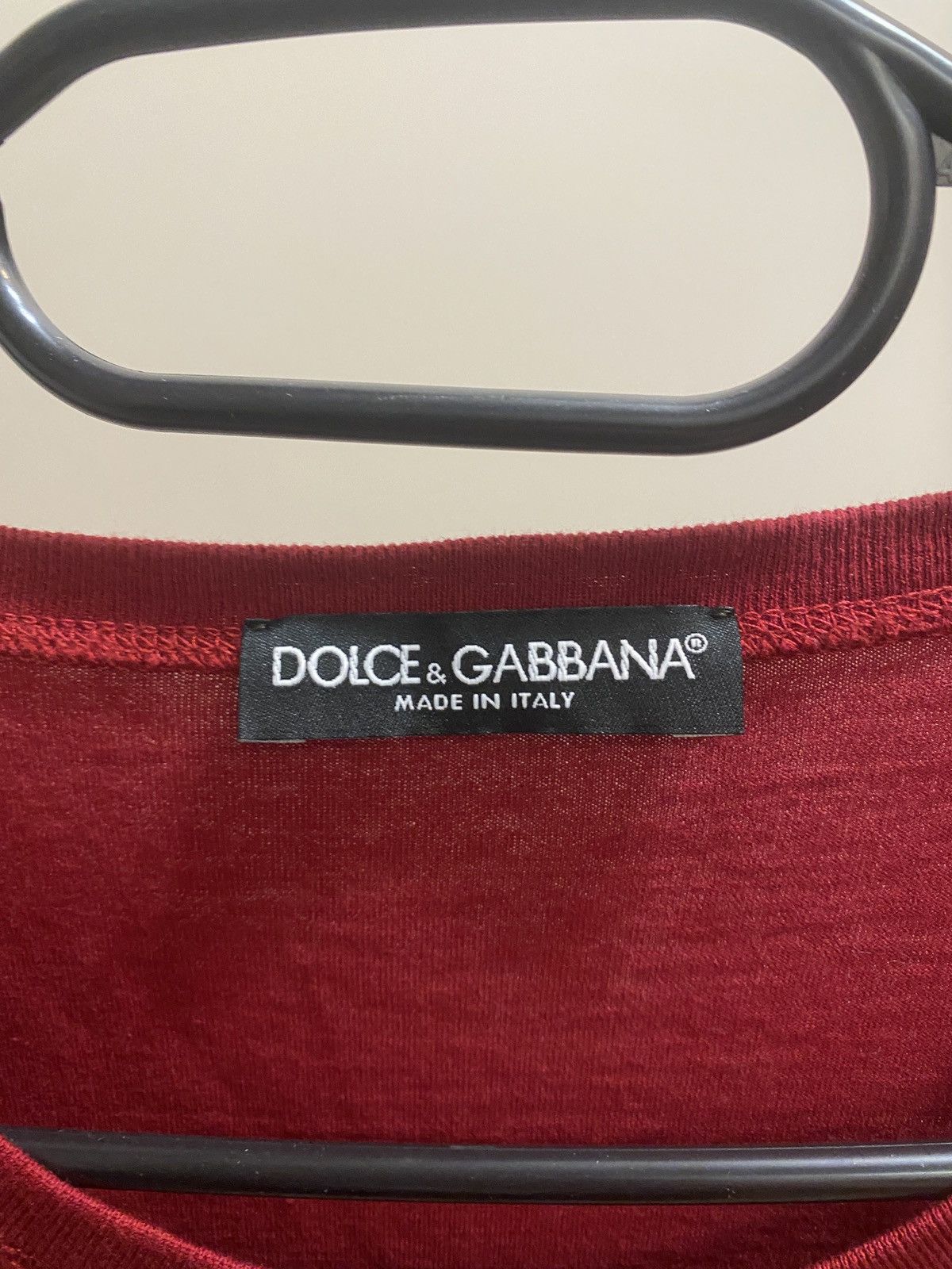 Dolce & Gabbana Luxury dolce & gabbana big logo drip tee Size US M / EU 48-50 / 2 - 2 Thumbnail