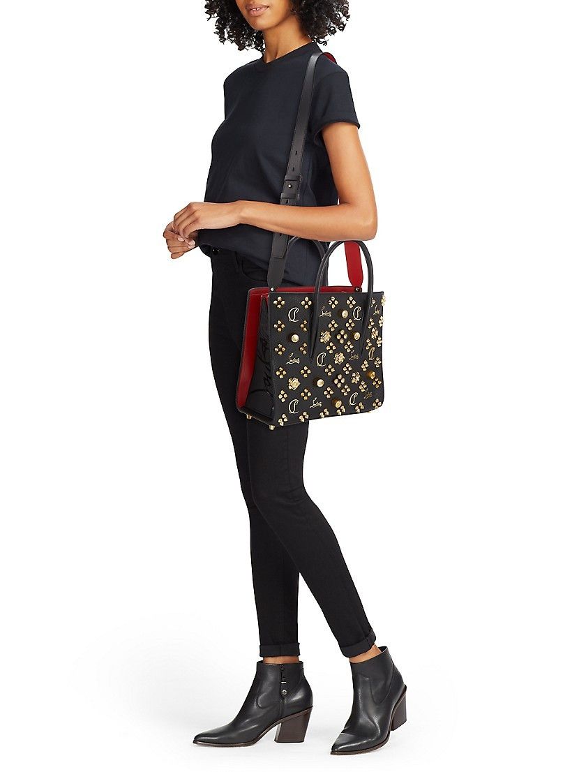 Christian Louboutin o1s1wg111124 Size: OS/ Paloma S Medium in Black Size ONE SIZE - 4 Thumbnail