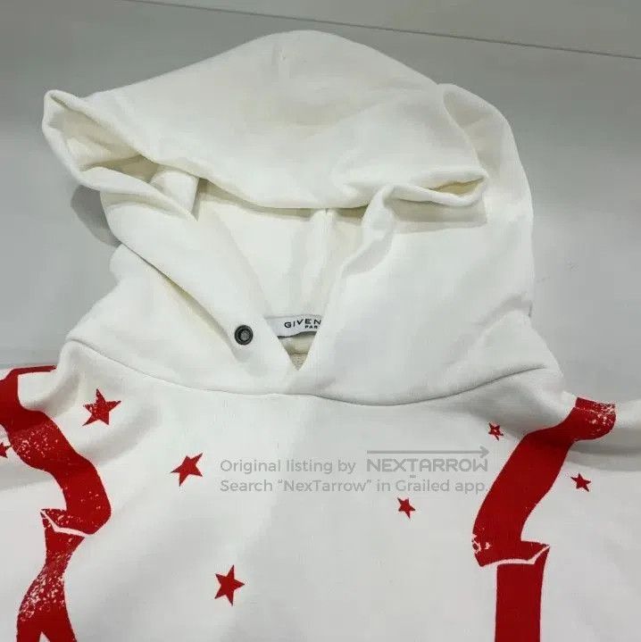 Givenchy Givenchy Letter Print Hooded Long-Sleeve Sweatshirt. Size US XS / EU 42 / 0 - 1 Thumbnail